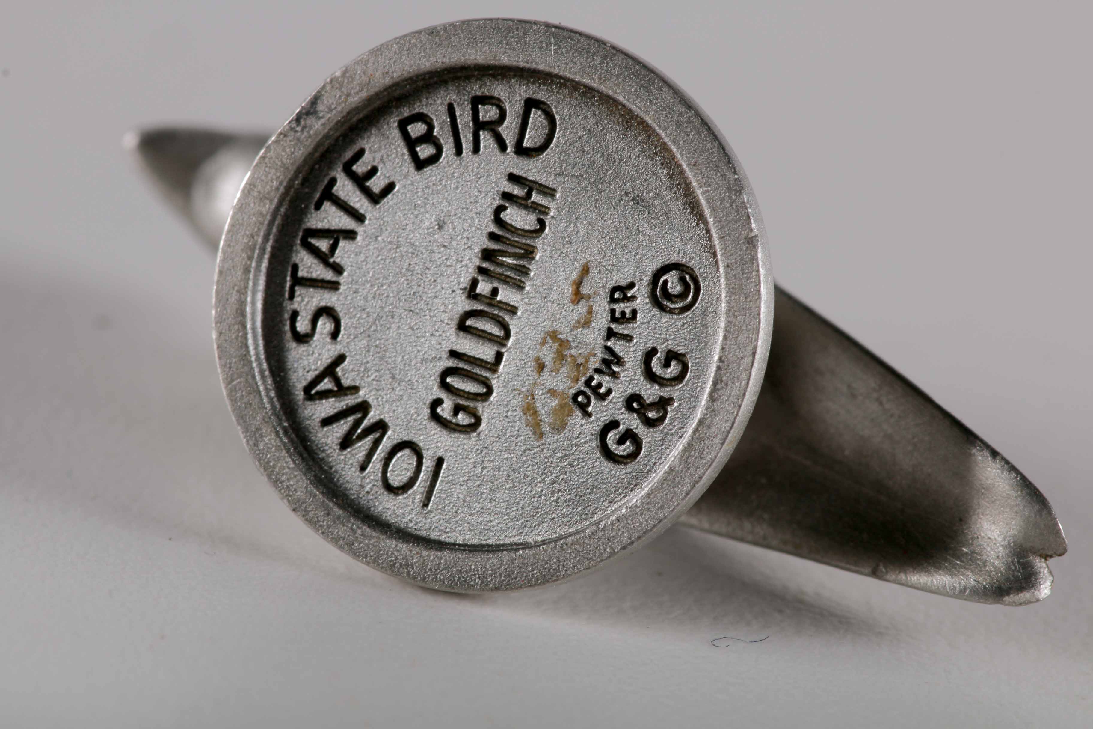 Pewter Civil War Figurines and Finch Figurine