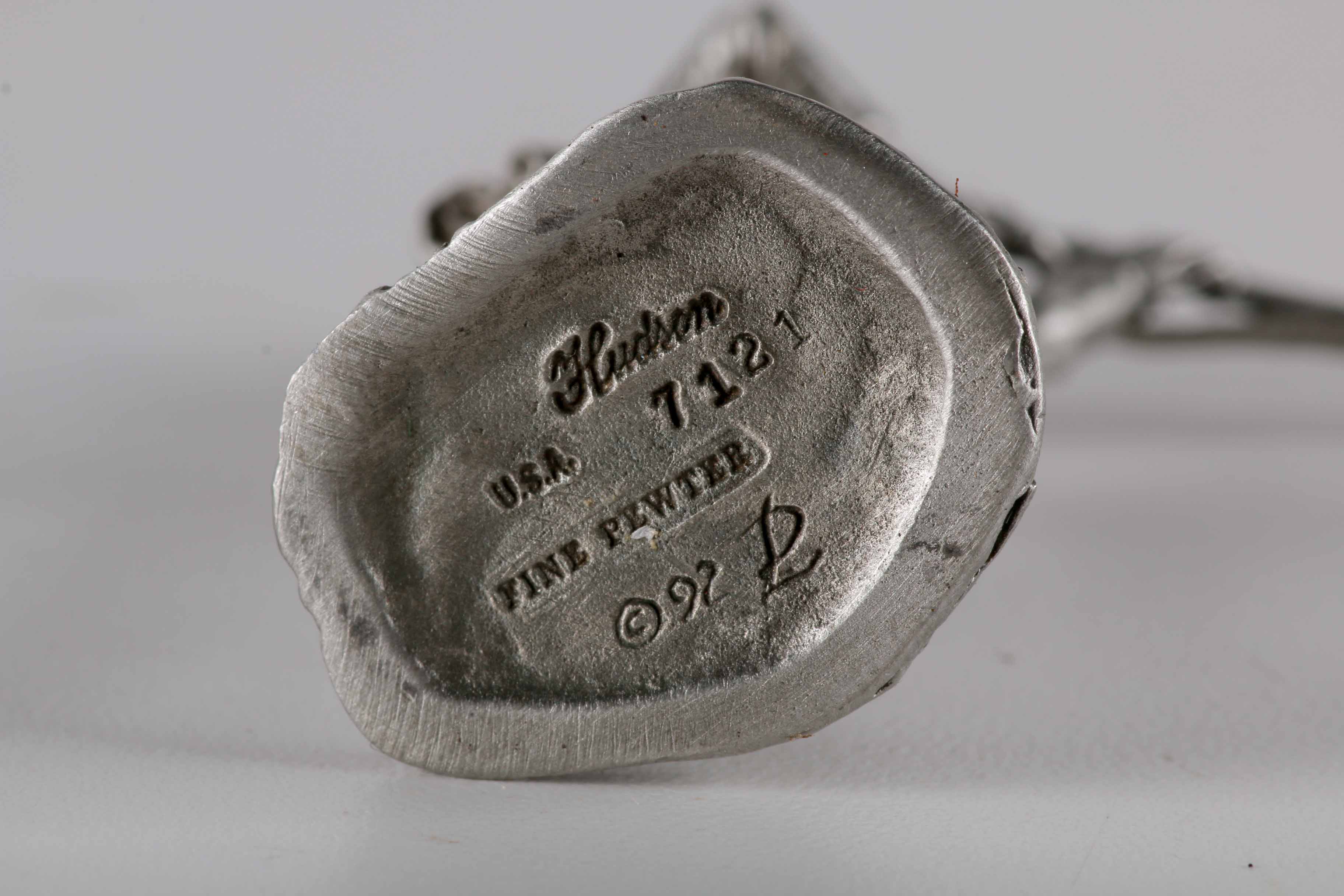 Pewter Civil War Figurines and Finch Figurine