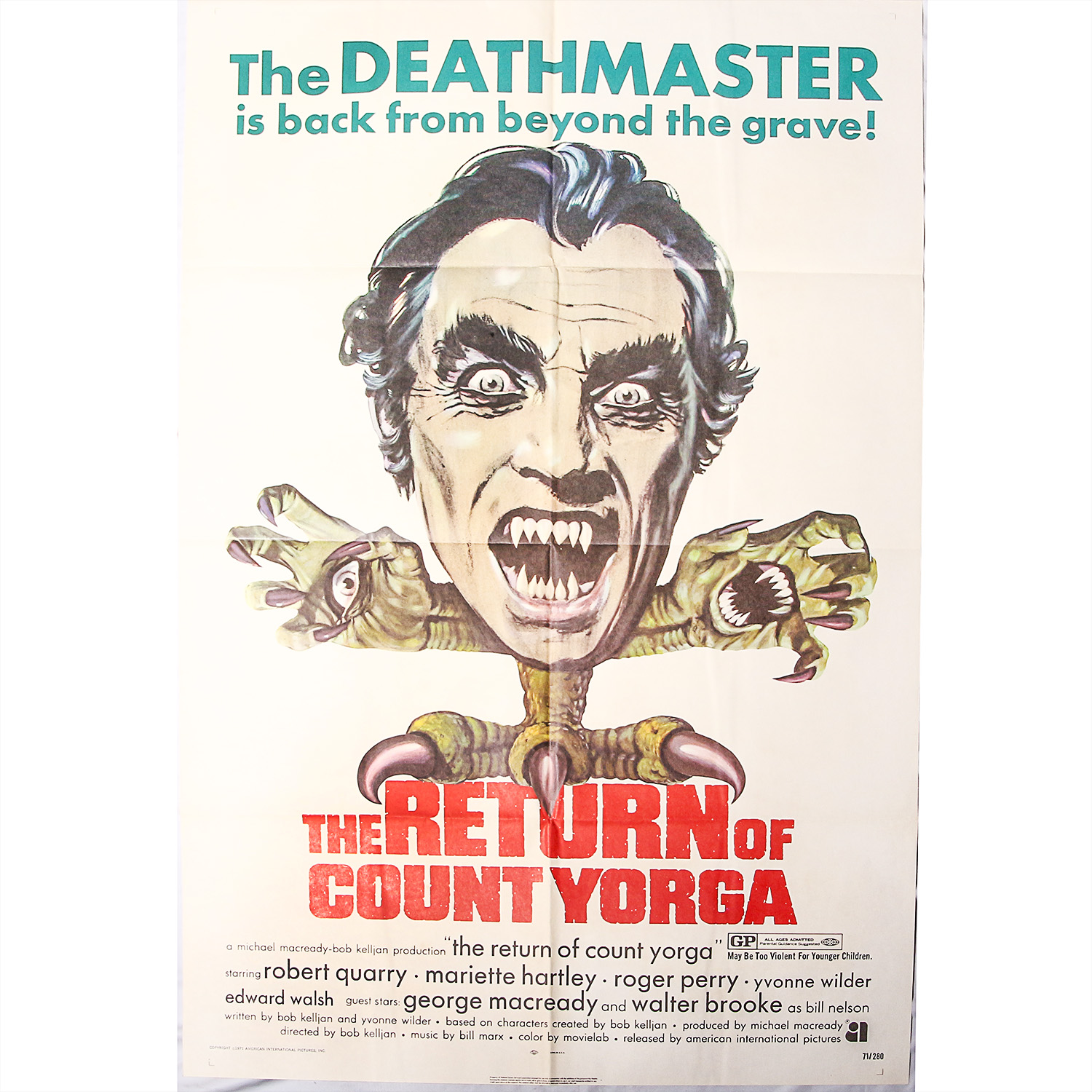 Vintage The Return of Count Yorga