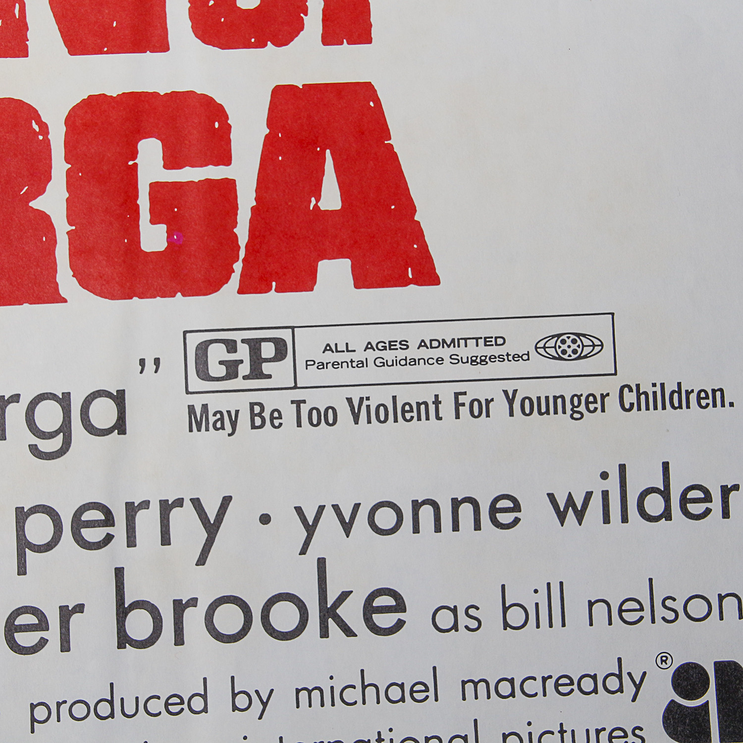 Vintage The Return of Count Yorga