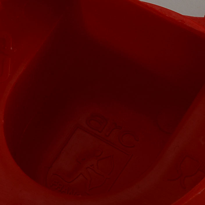 Vintage Arcoroc Ribbed Glass Refrigerator Pitcher