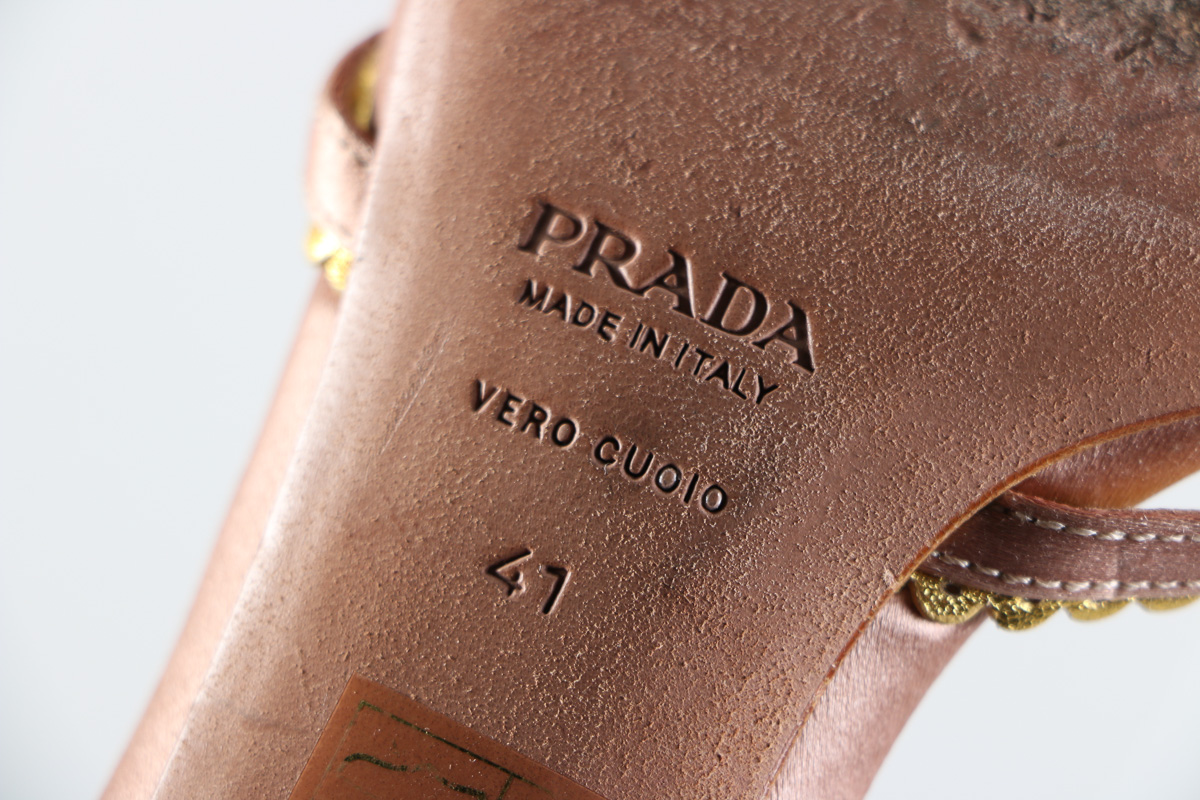 Pair of Prada Heels, Size 8.5