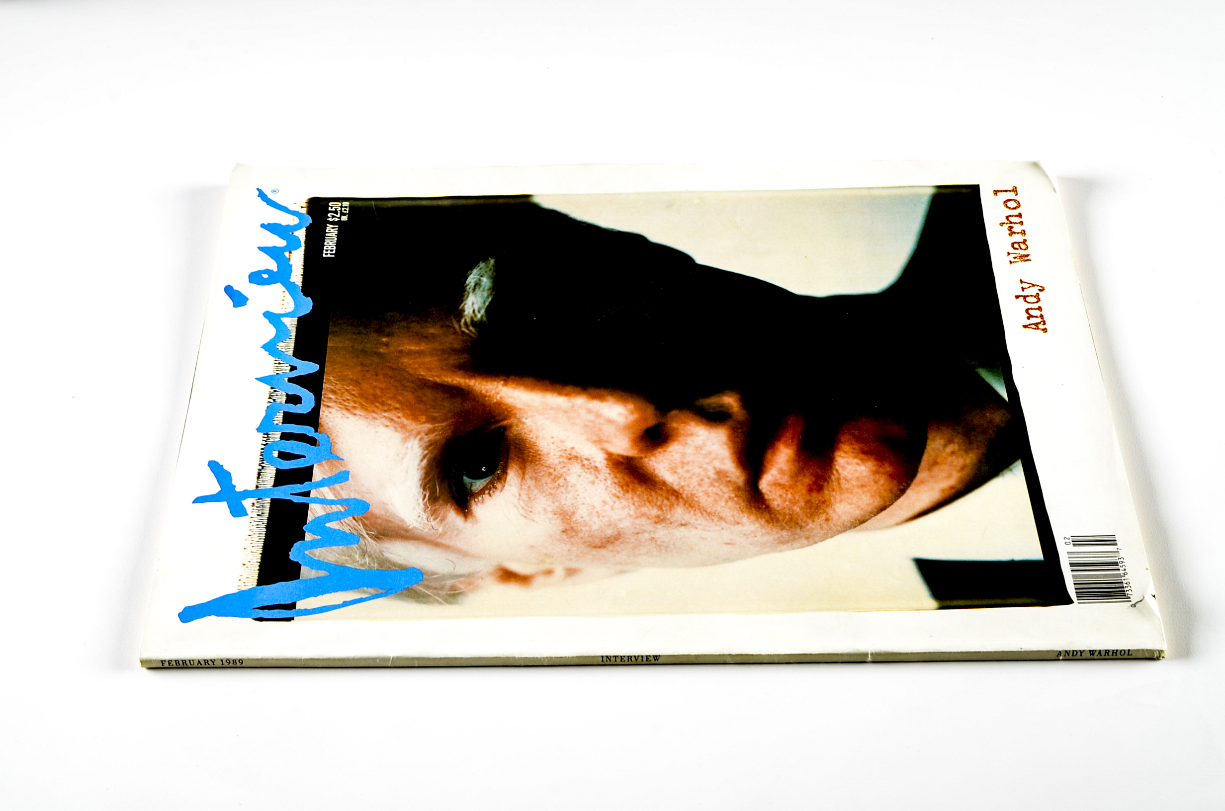 Andy Warhol 1989 Issue of "Interview" Magazine