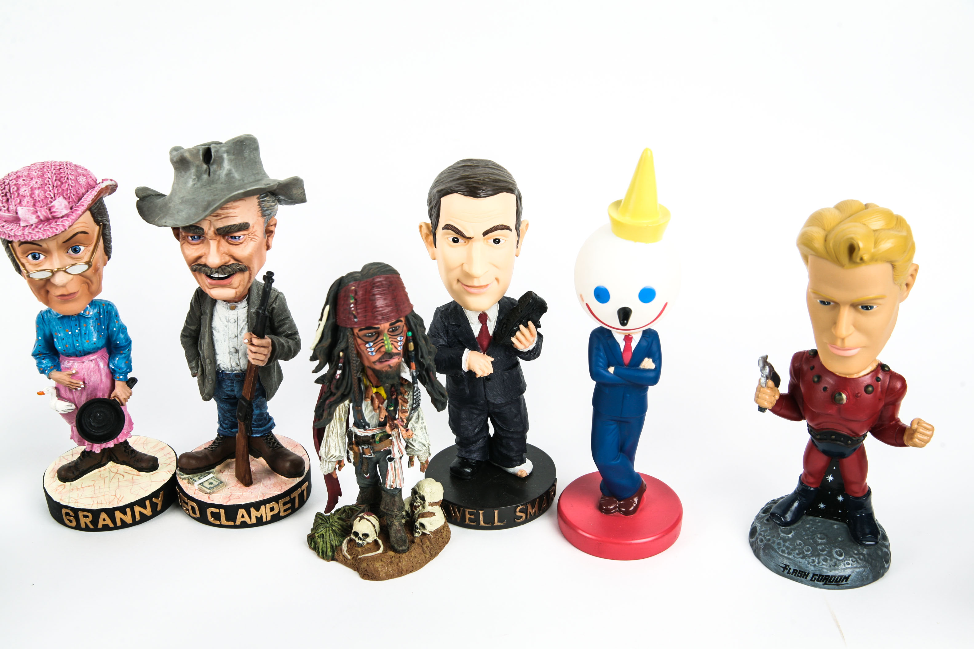 Wacky Wobblers Television and Mascot Bobbleheads