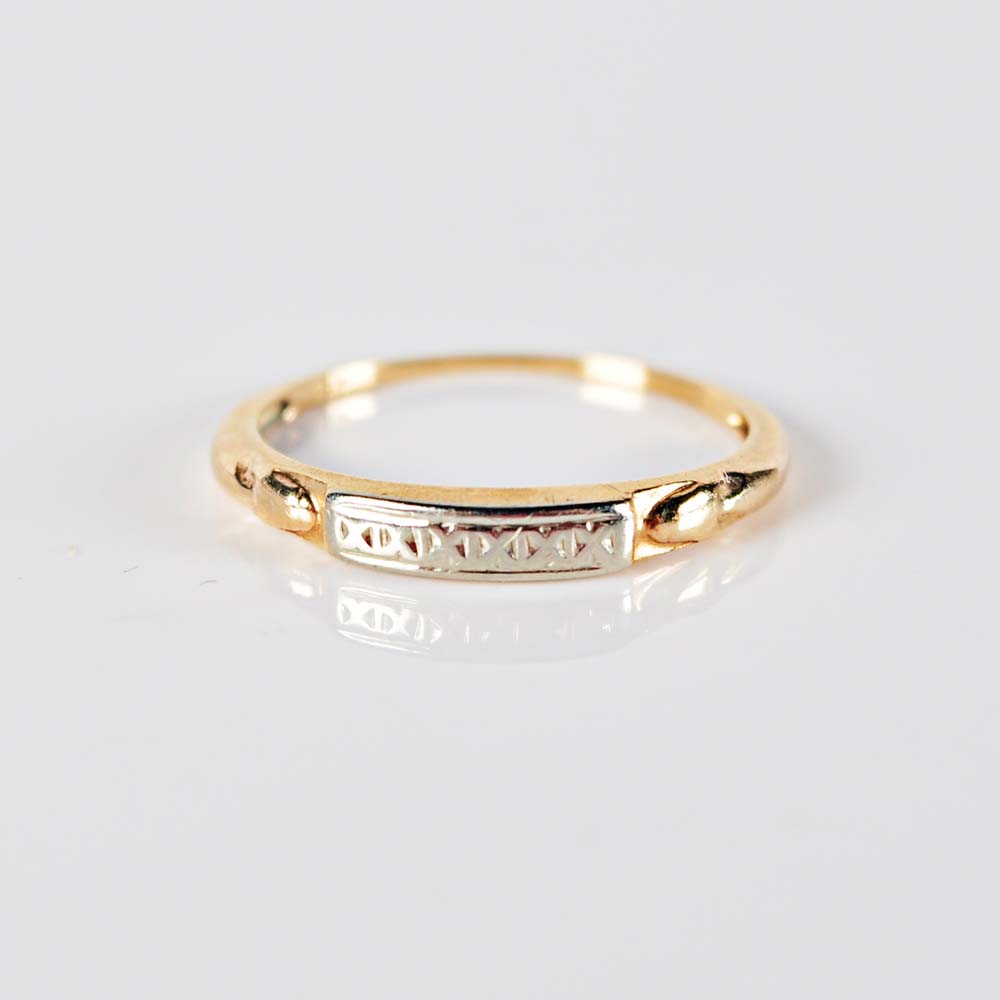 14K Two-Tone Ring