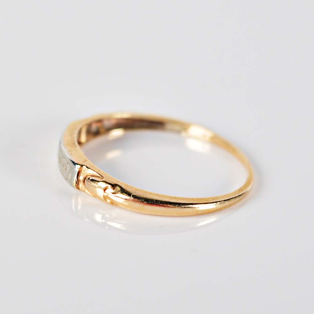 14K Two-Tone Ring