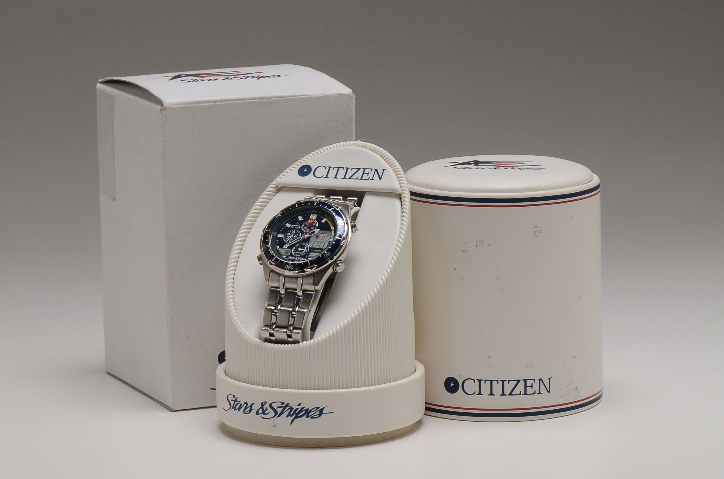 Men's Citizen Stars & Stripes 2000 Edition Solar Chronograph Watch