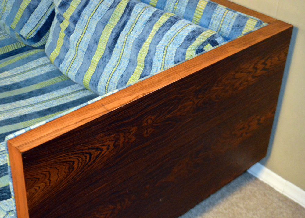 Mid-Century Milo Baughman Rosewood Sofa