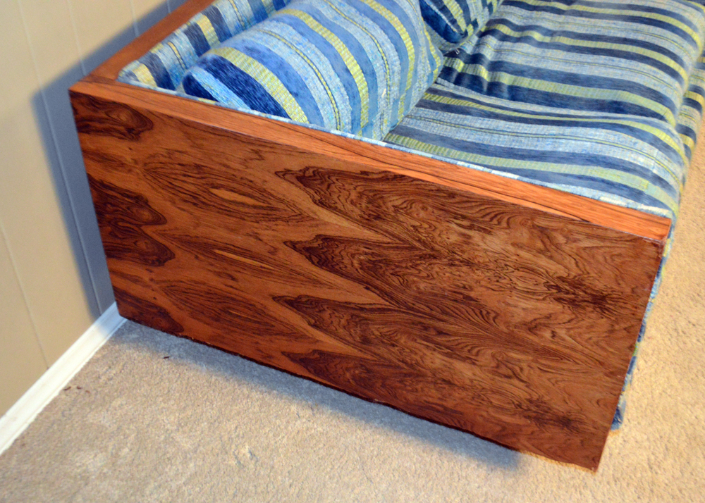 Mid-Century Milo Baughman Rosewood Sofa
