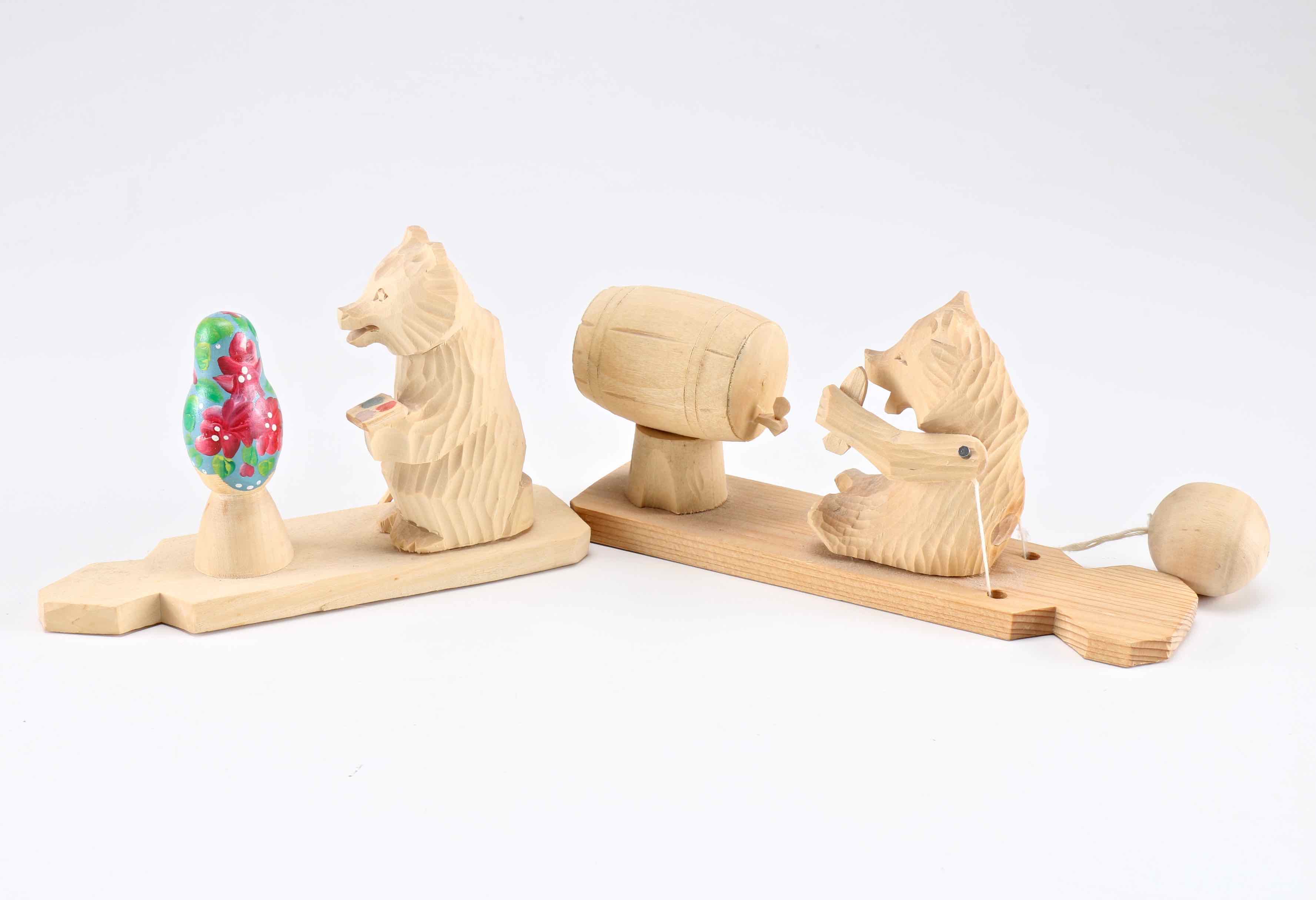 Vintage Wood Toy Collection