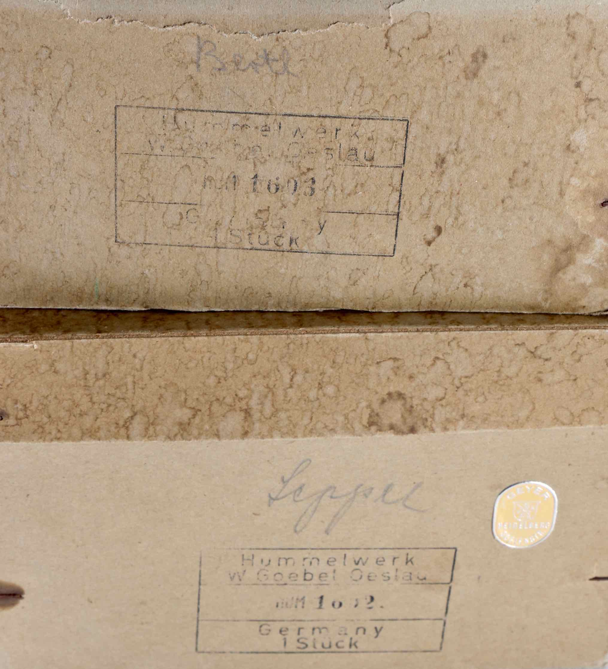 Pair of 1950s Hummel Plastic Dolls