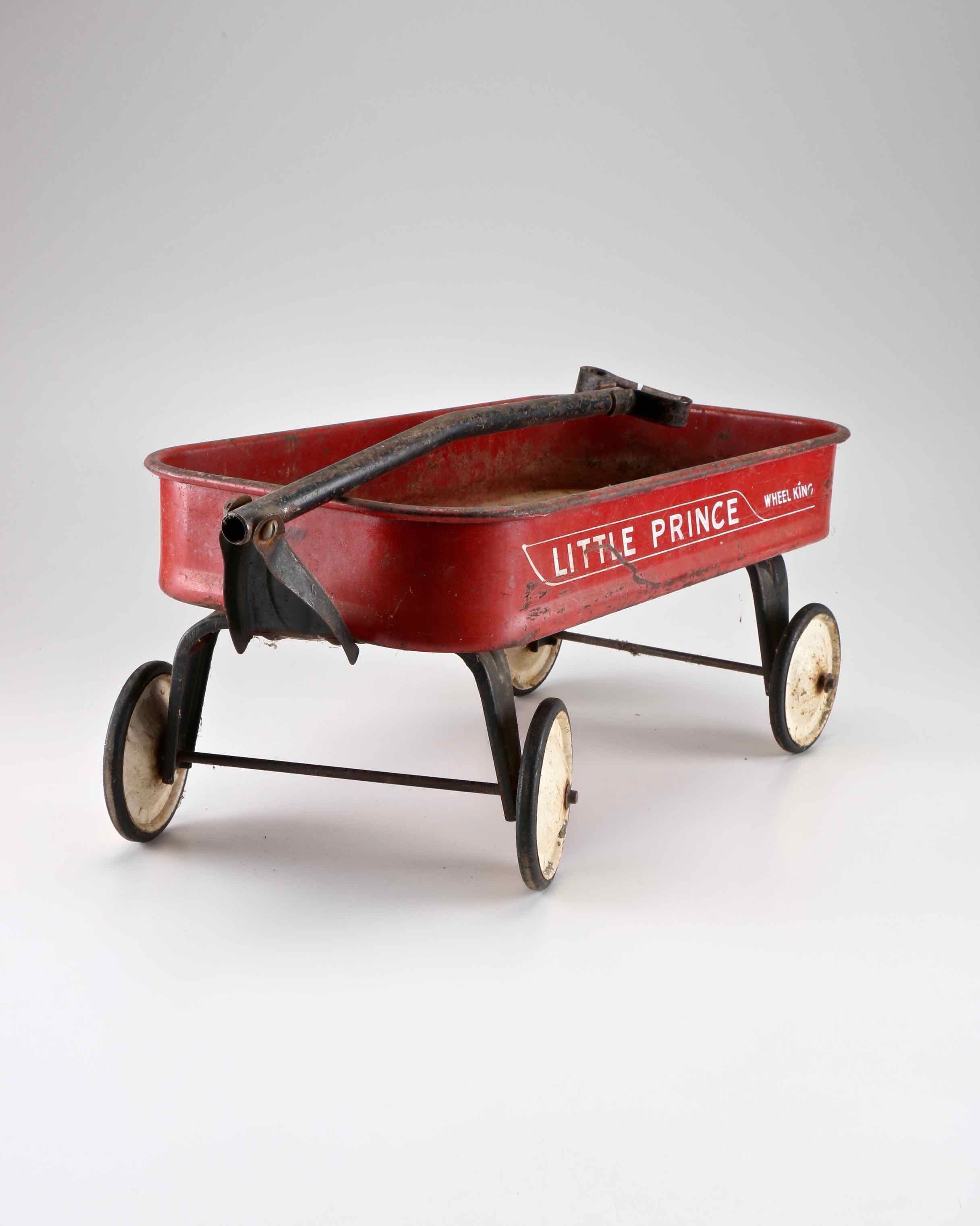 Vintage Little Prince Red Wagon