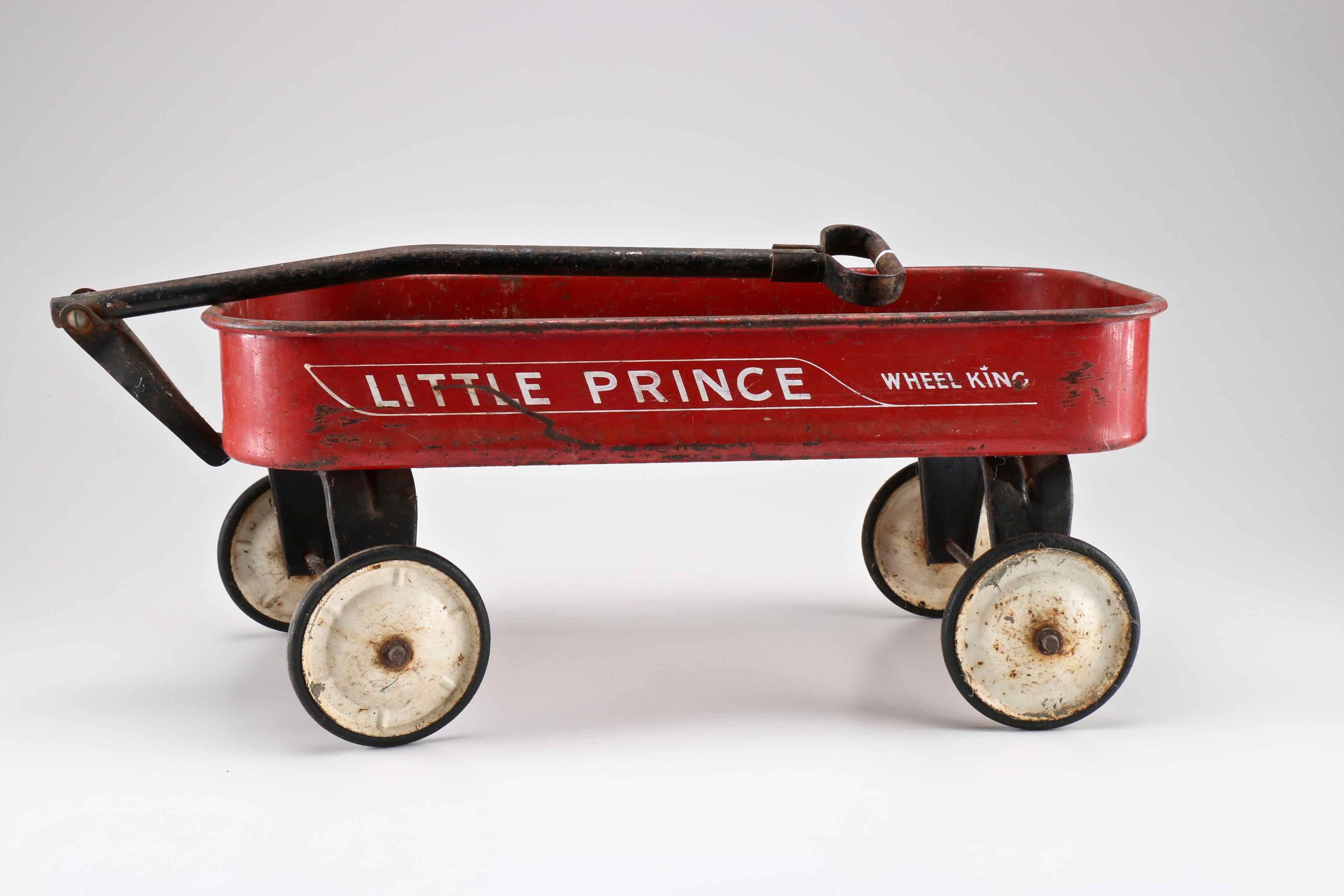 Vintage Little Prince Red Wagon
