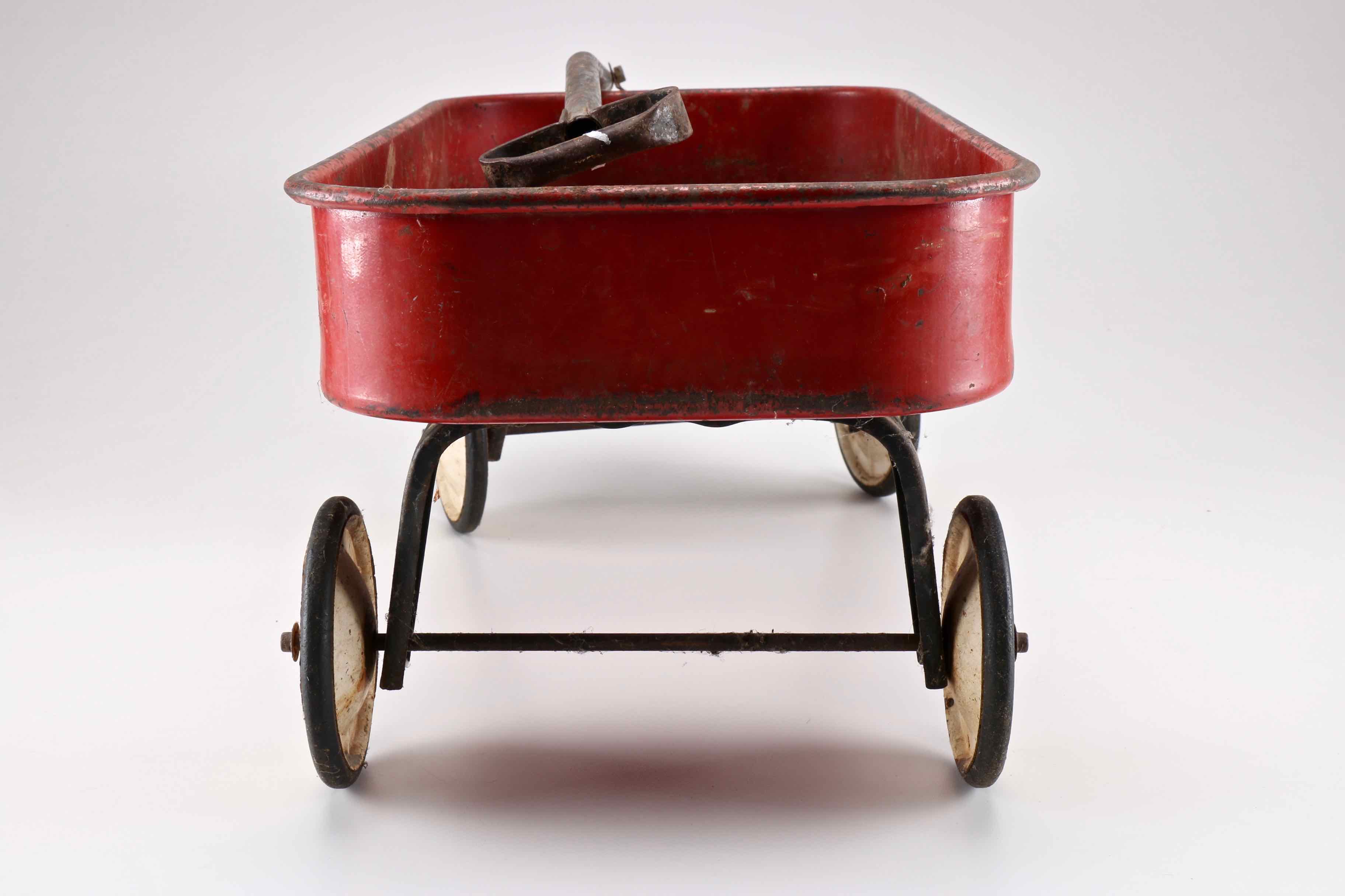 Vintage Little Prince Red Wagon