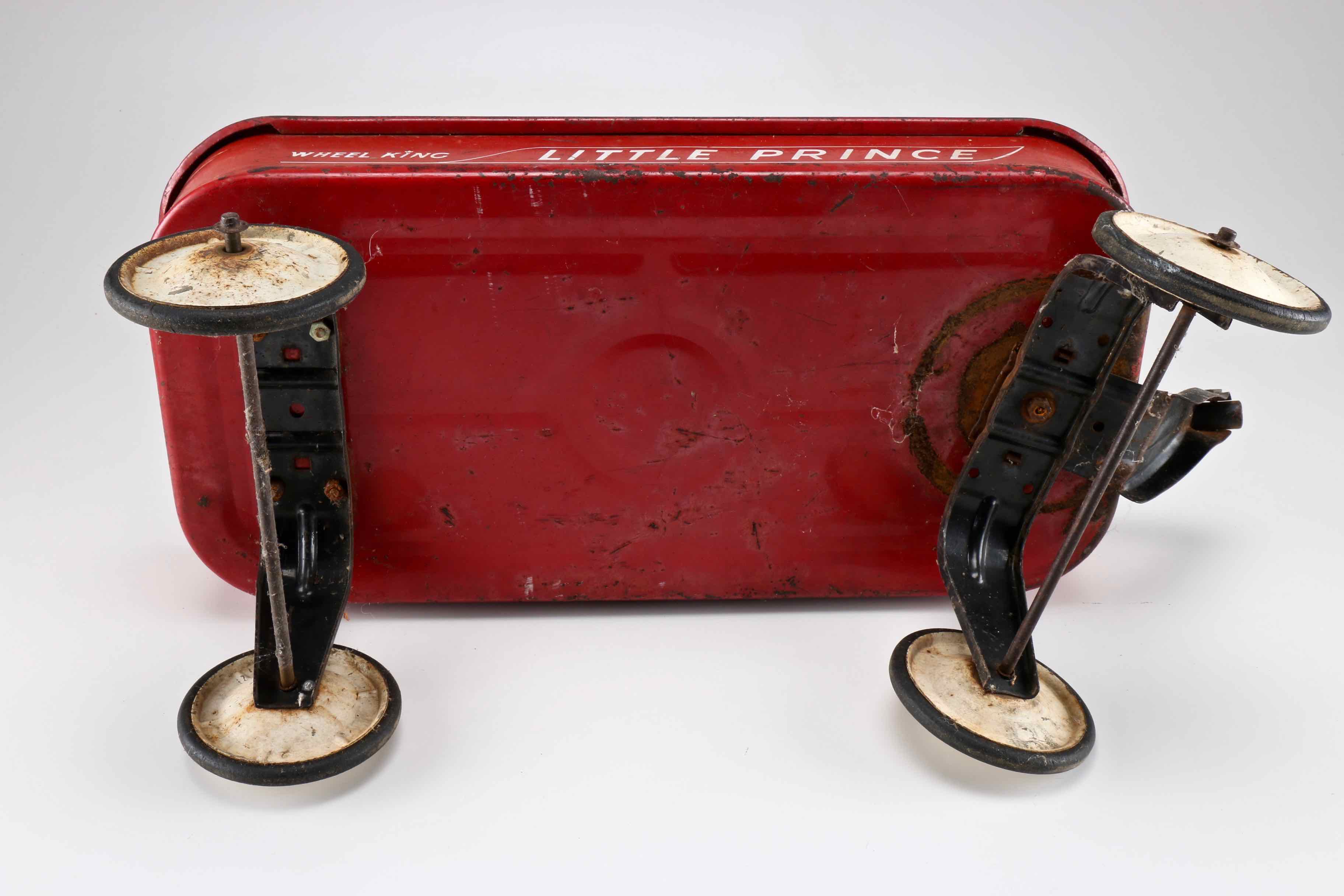 Vintage Little Prince Red Wagon