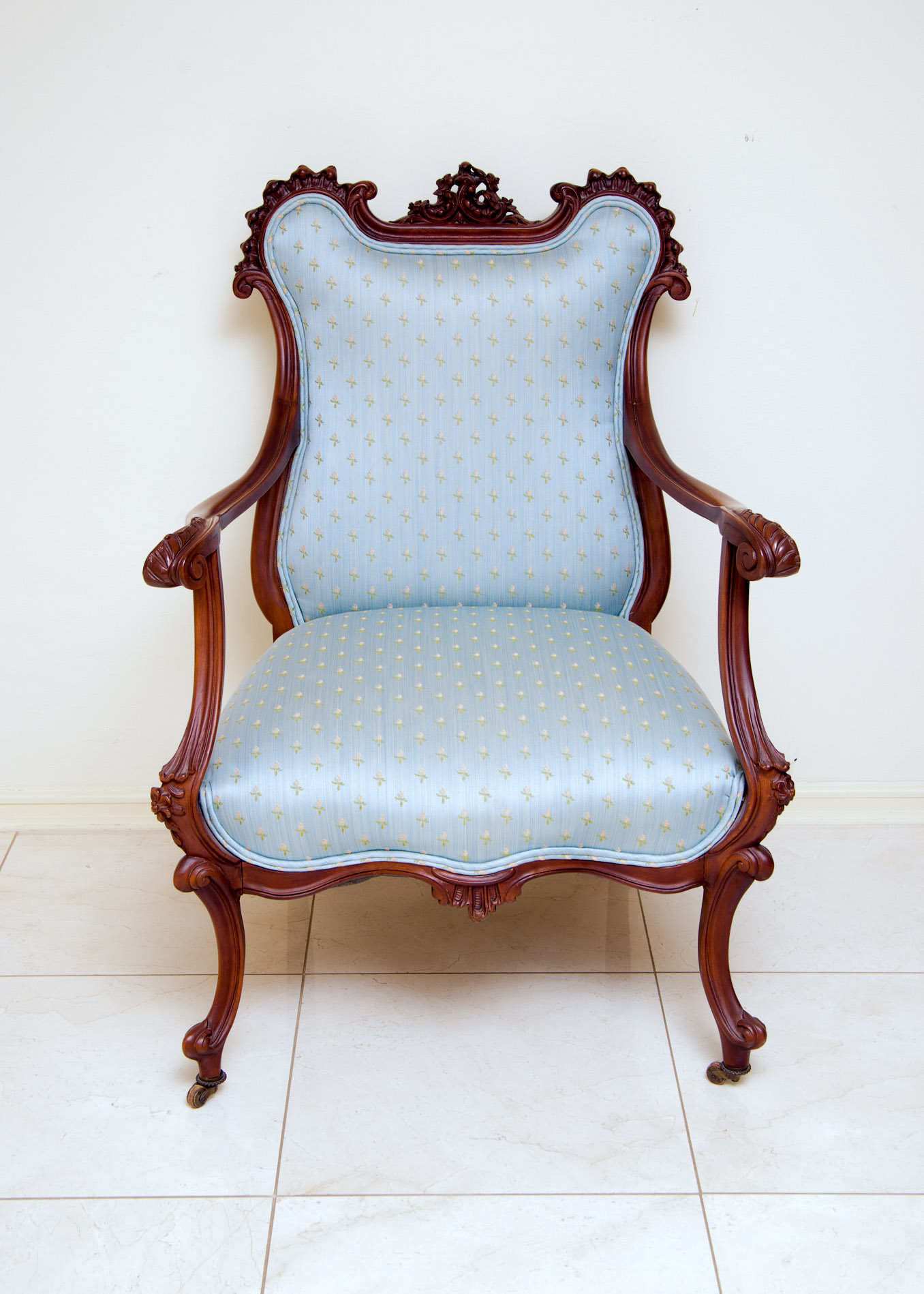 Pair of Victorian Style Arm Chairs