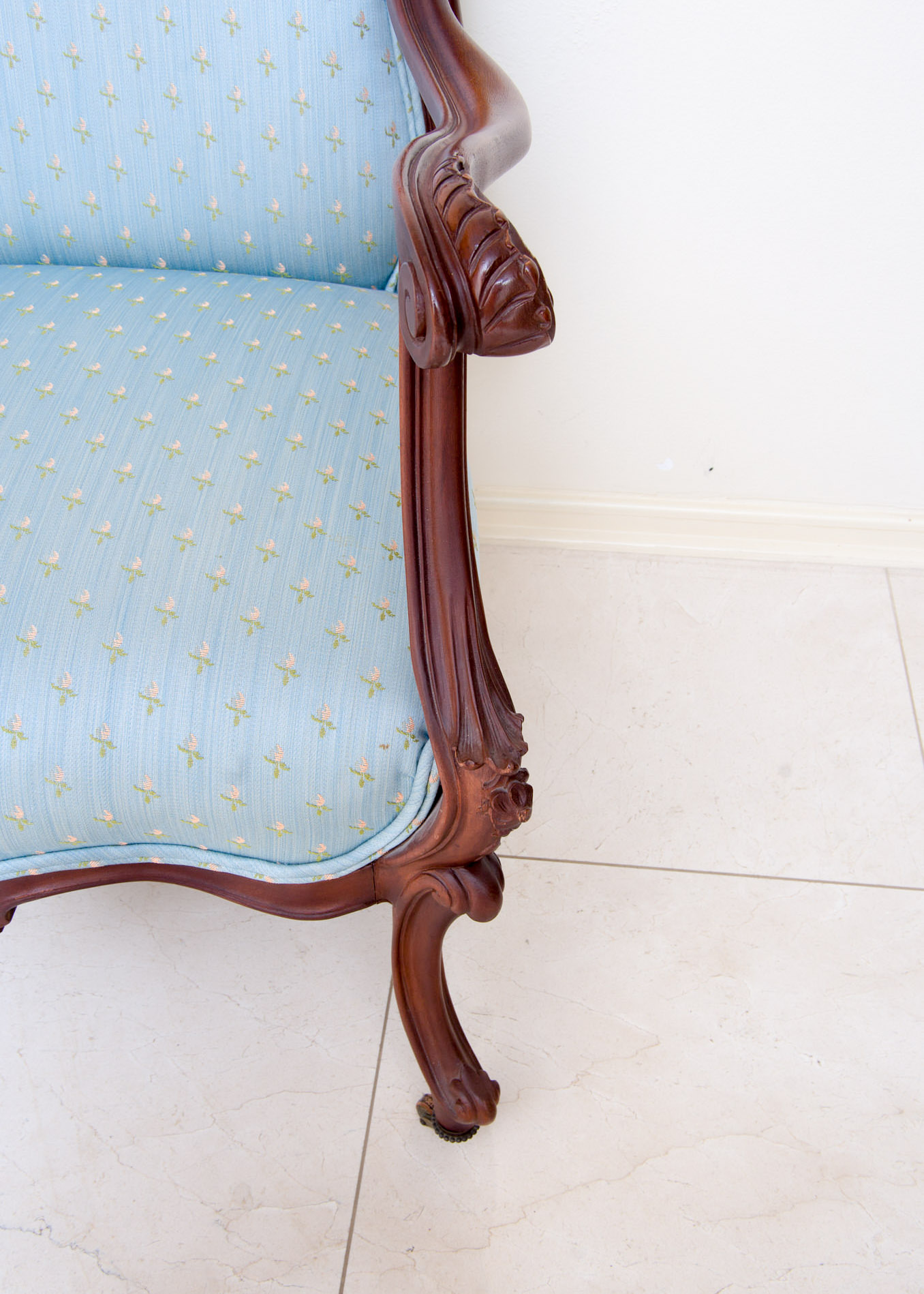 Pair of Victorian Style Arm Chairs