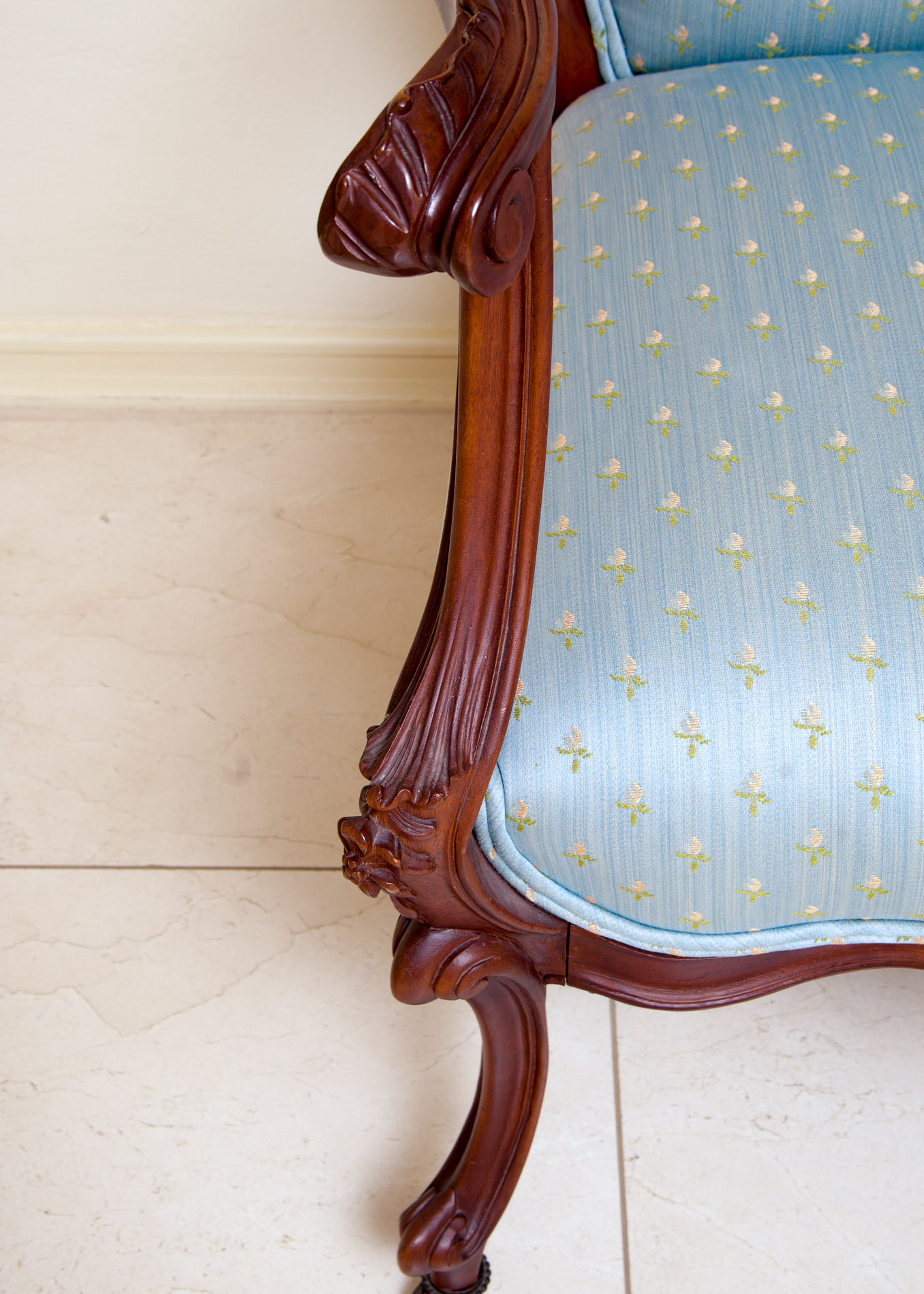 Pair of Victorian Style Arm Chairs