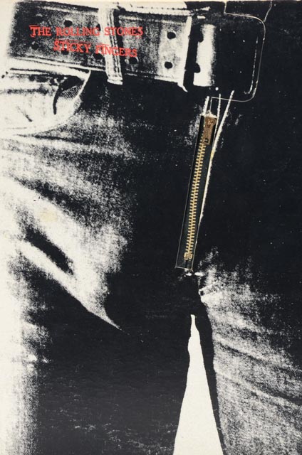 The Rolling Stones "Sticky Fingers" Vintage 1971 Vinyl Record