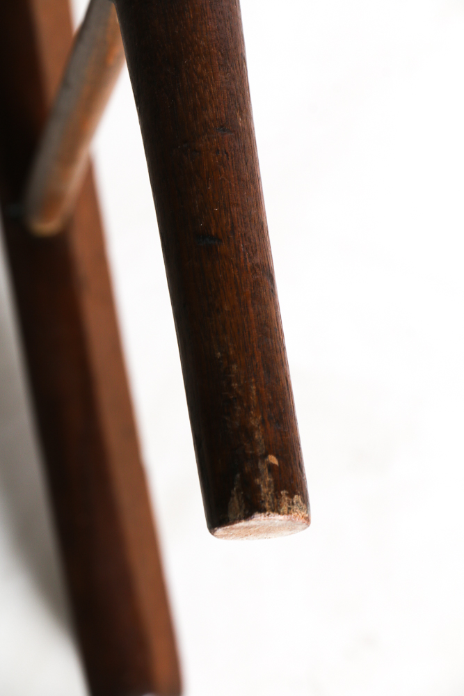 Ladder Back Chair with Cane Seat