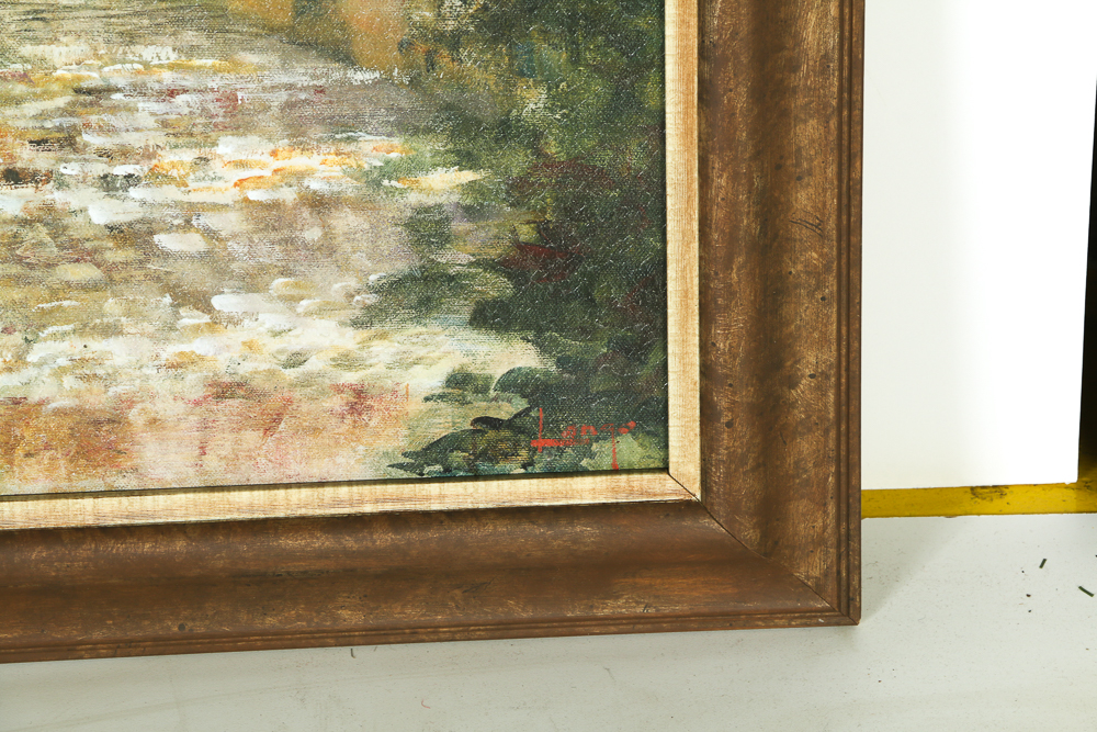 Micheal Longo Giclée Print "Cobble Street"