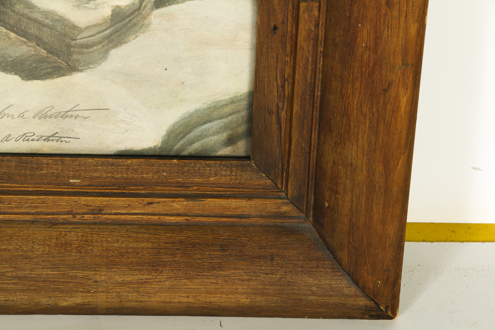 John A. Ruthven Offset Lithograph "Miami Indian"