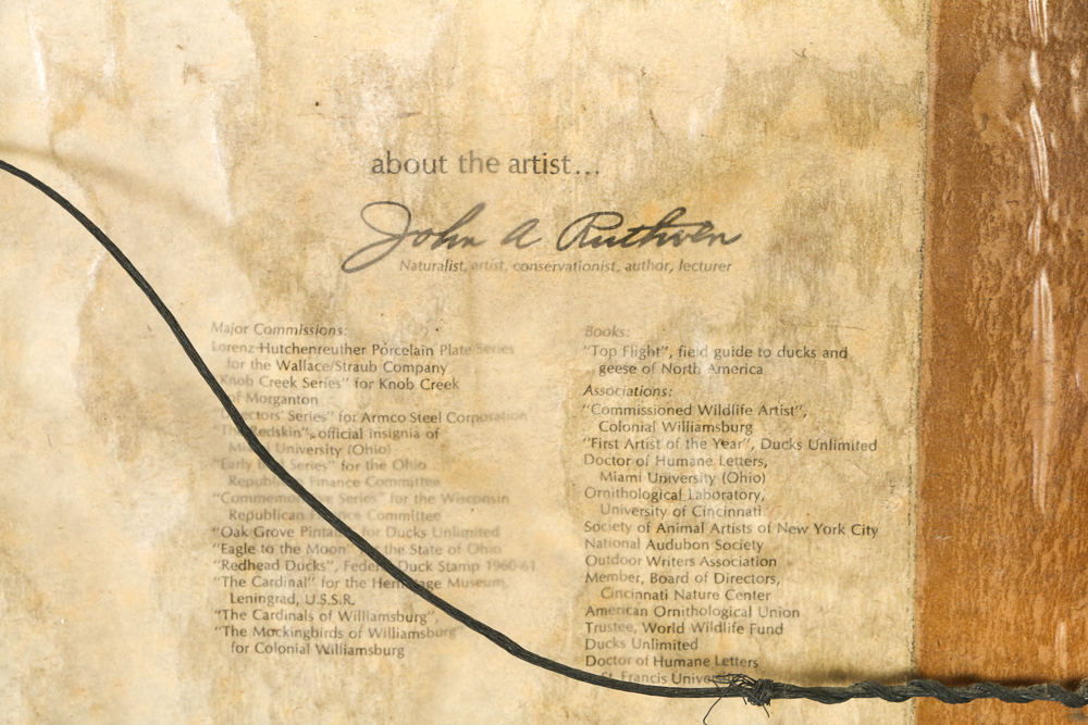 John A. Ruthven Offset Lithograph "Miami Indian"