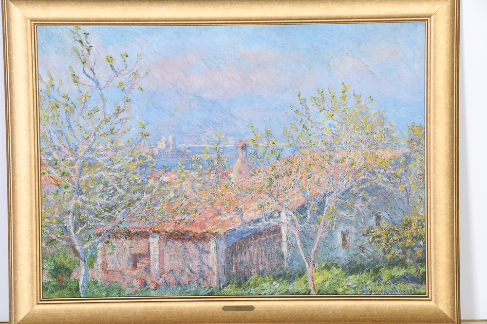 Claude Monet Giclée "Gardener's House at Antibes"