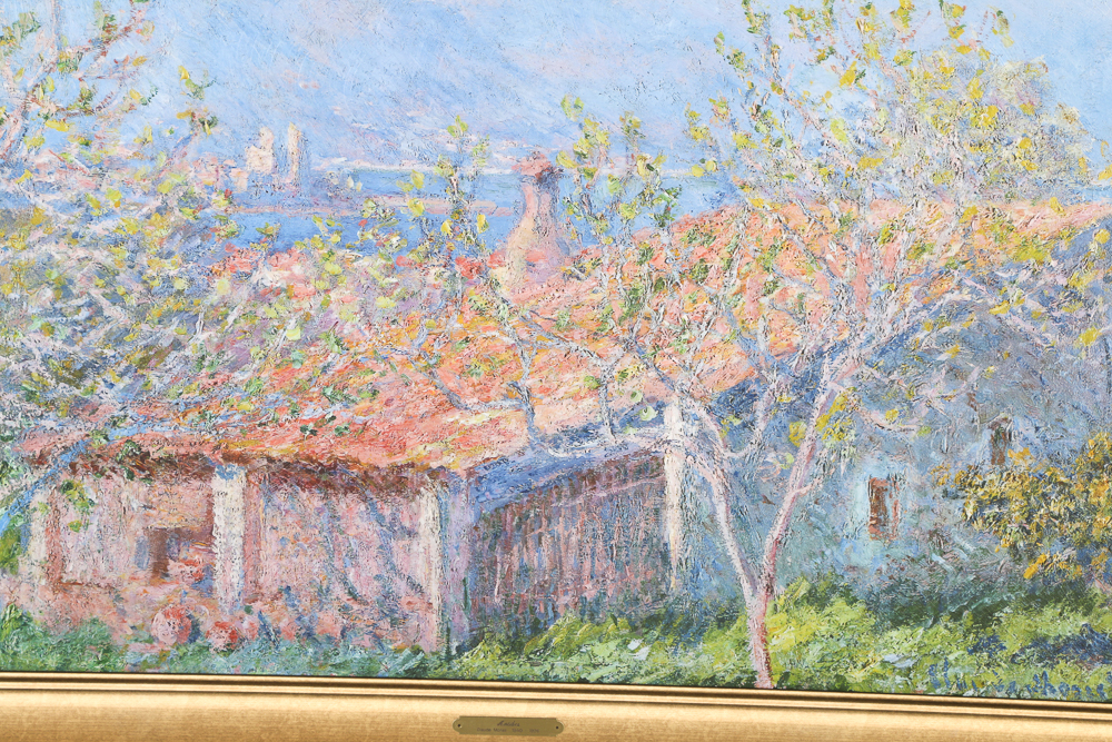 Claude Monet Giclée "Gardener's House at Antibes"