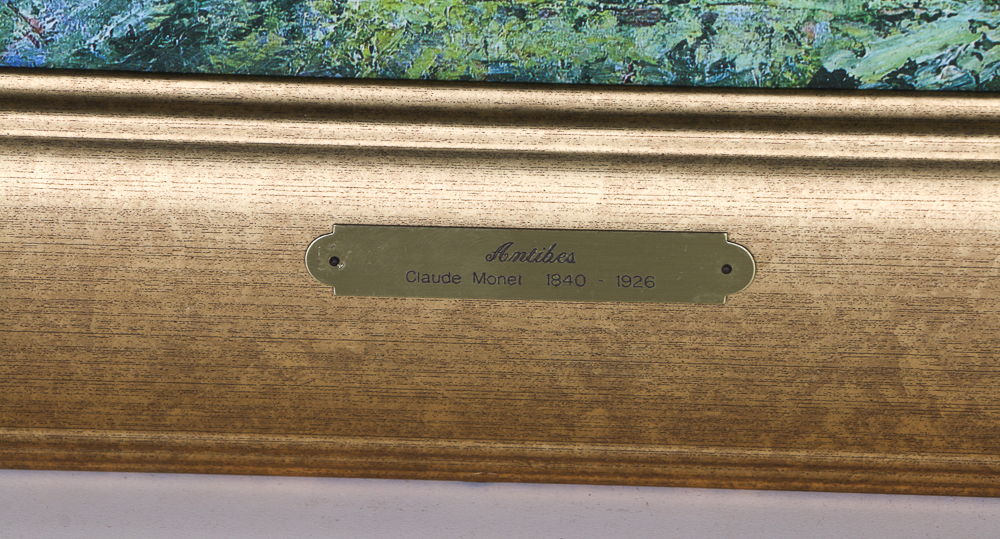 Claude Monet Giclée "Gardener's House at Antibes"