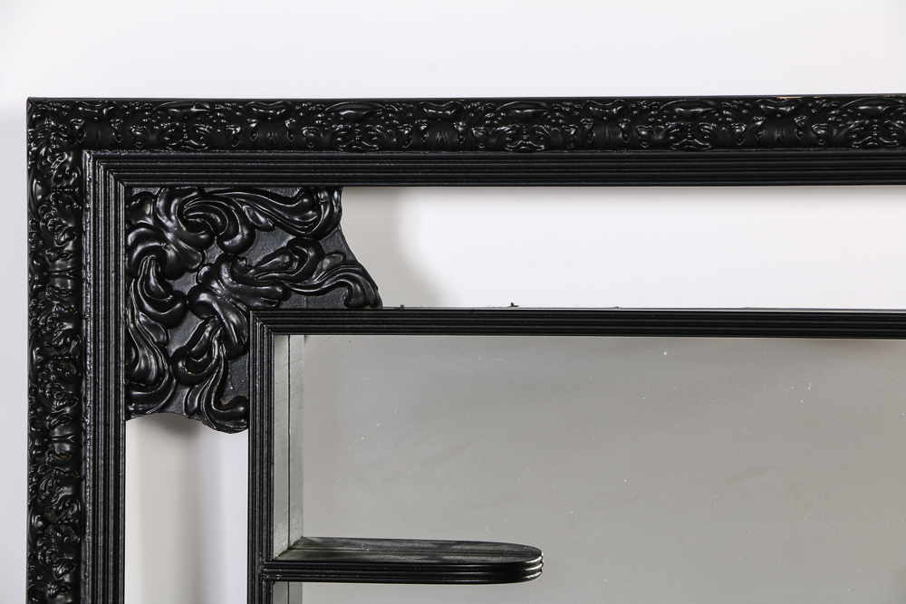 Ornamental Mirror Shelf