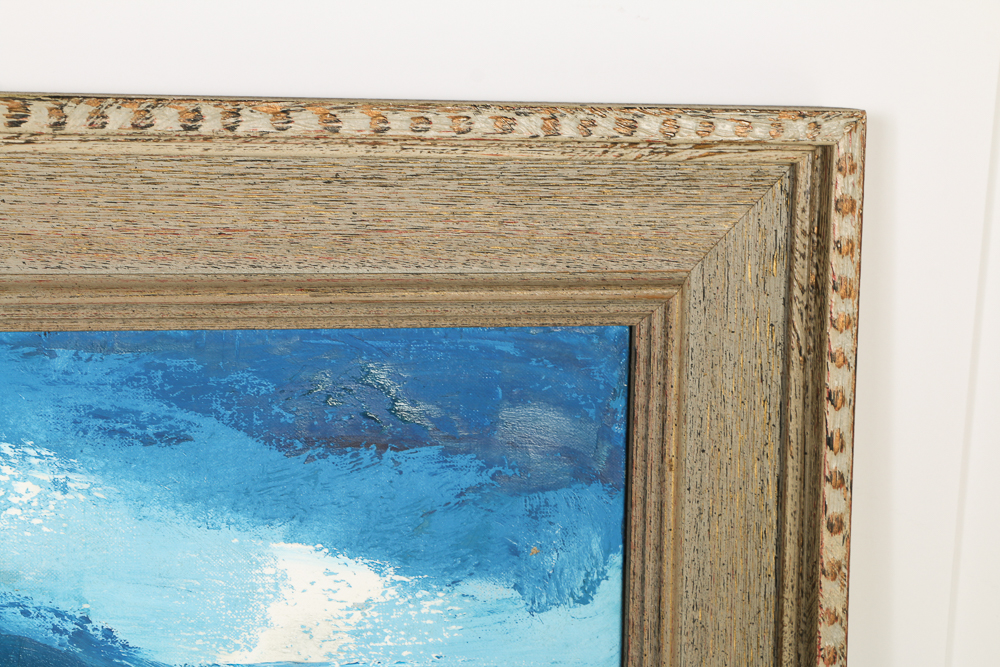 Edwin Fulwider Acyrlic of Miami University's MacCracken Hall