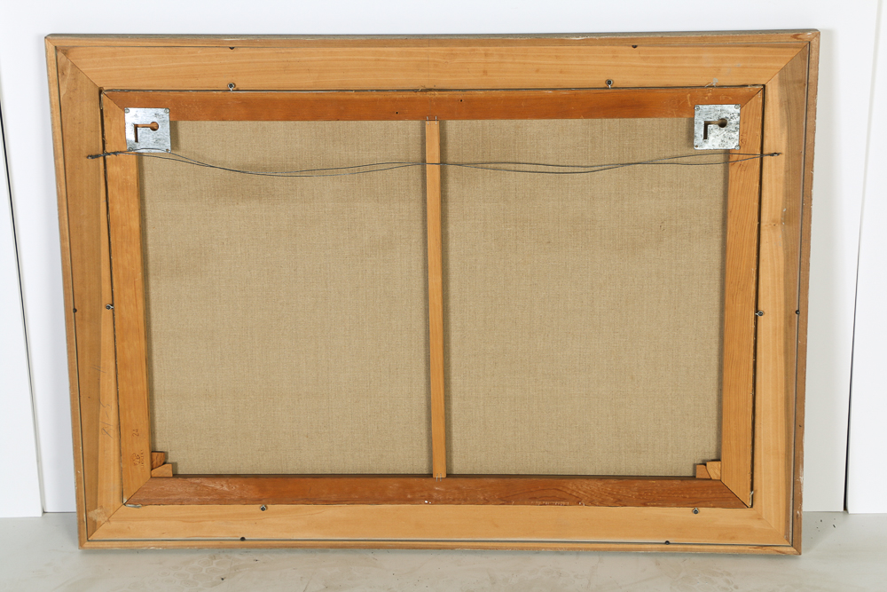 Edwin Fulwider Acyrlic of Miami University's MacCracken Hall