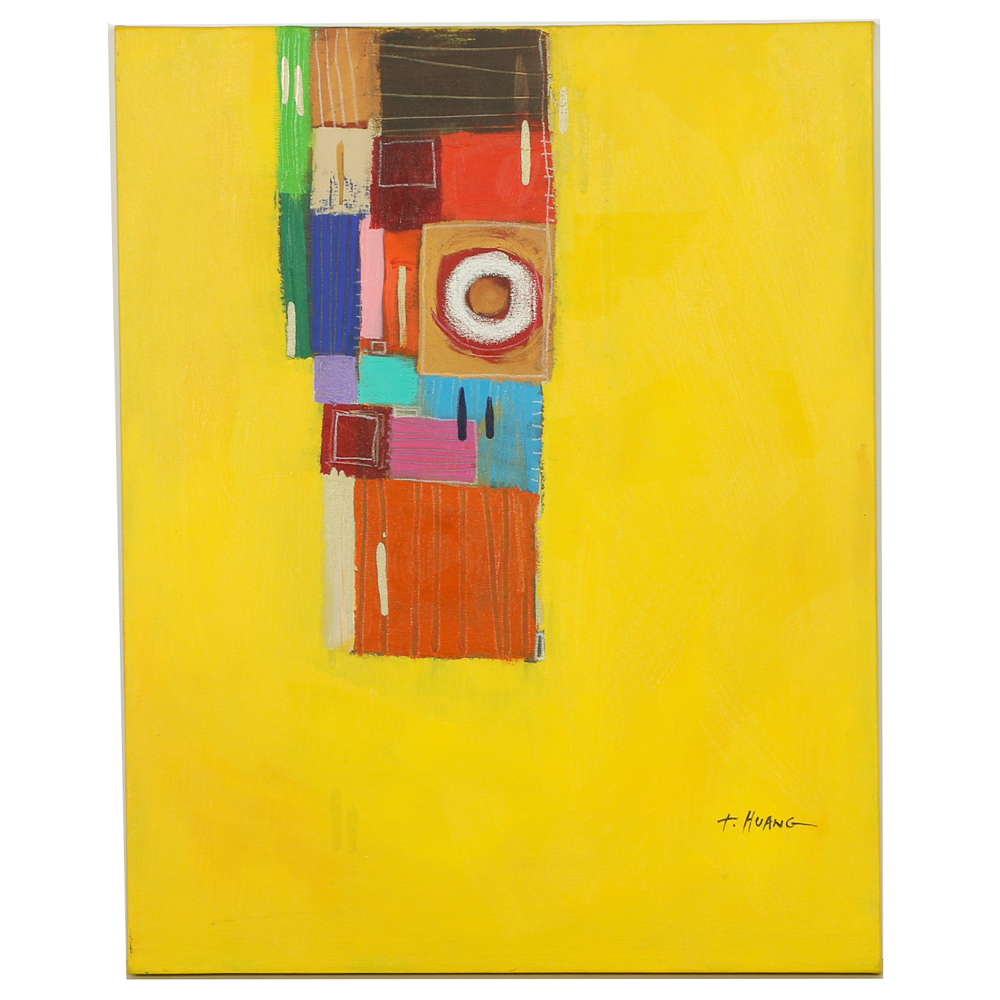 Ting Huang Modern Acrylic Painting