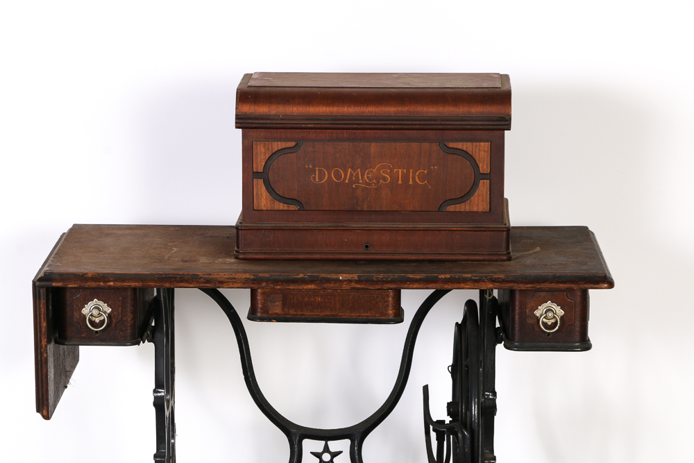 Antique Domestic Sewing Table