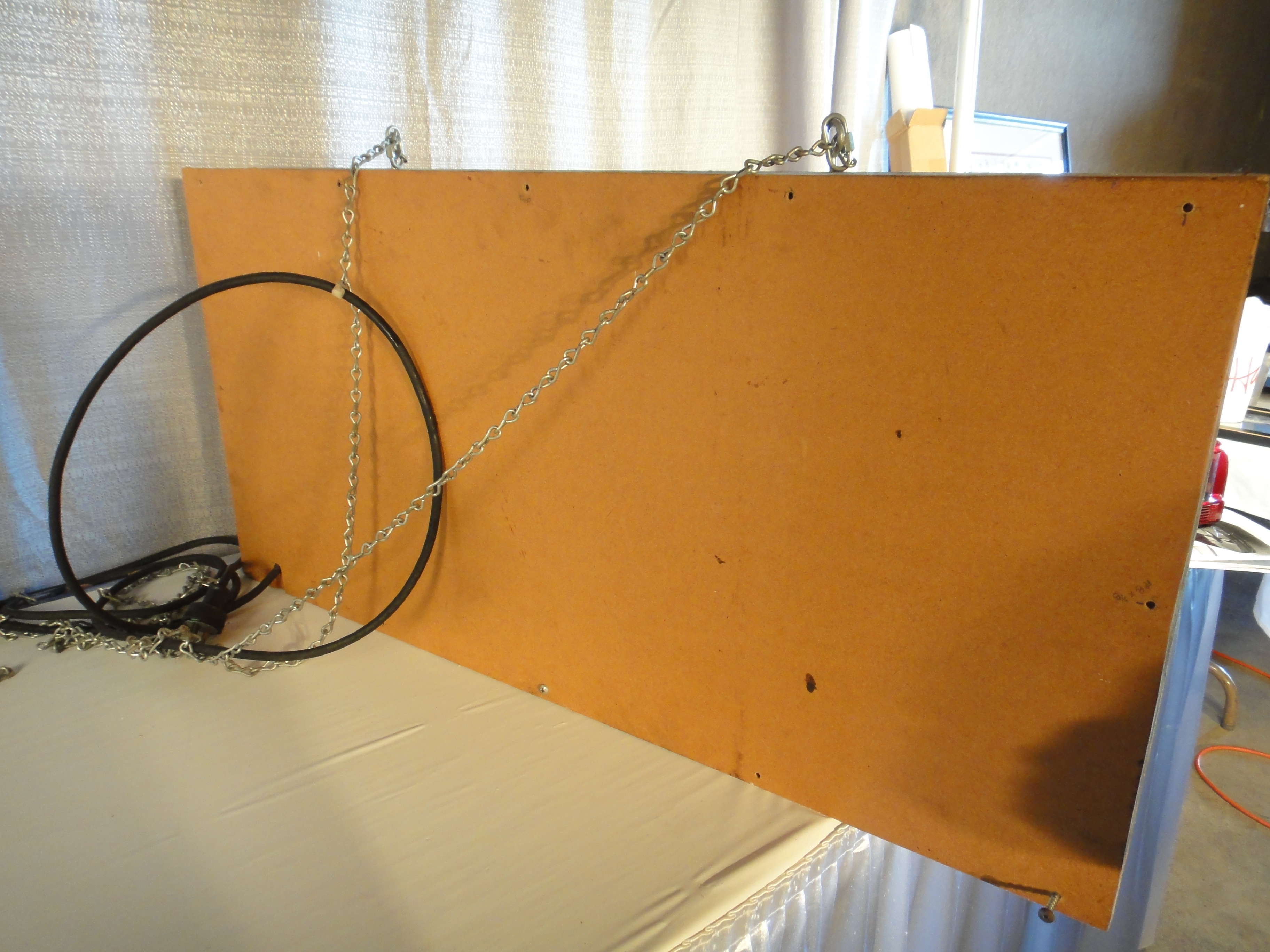 Vintage Lighted Pizza Sign