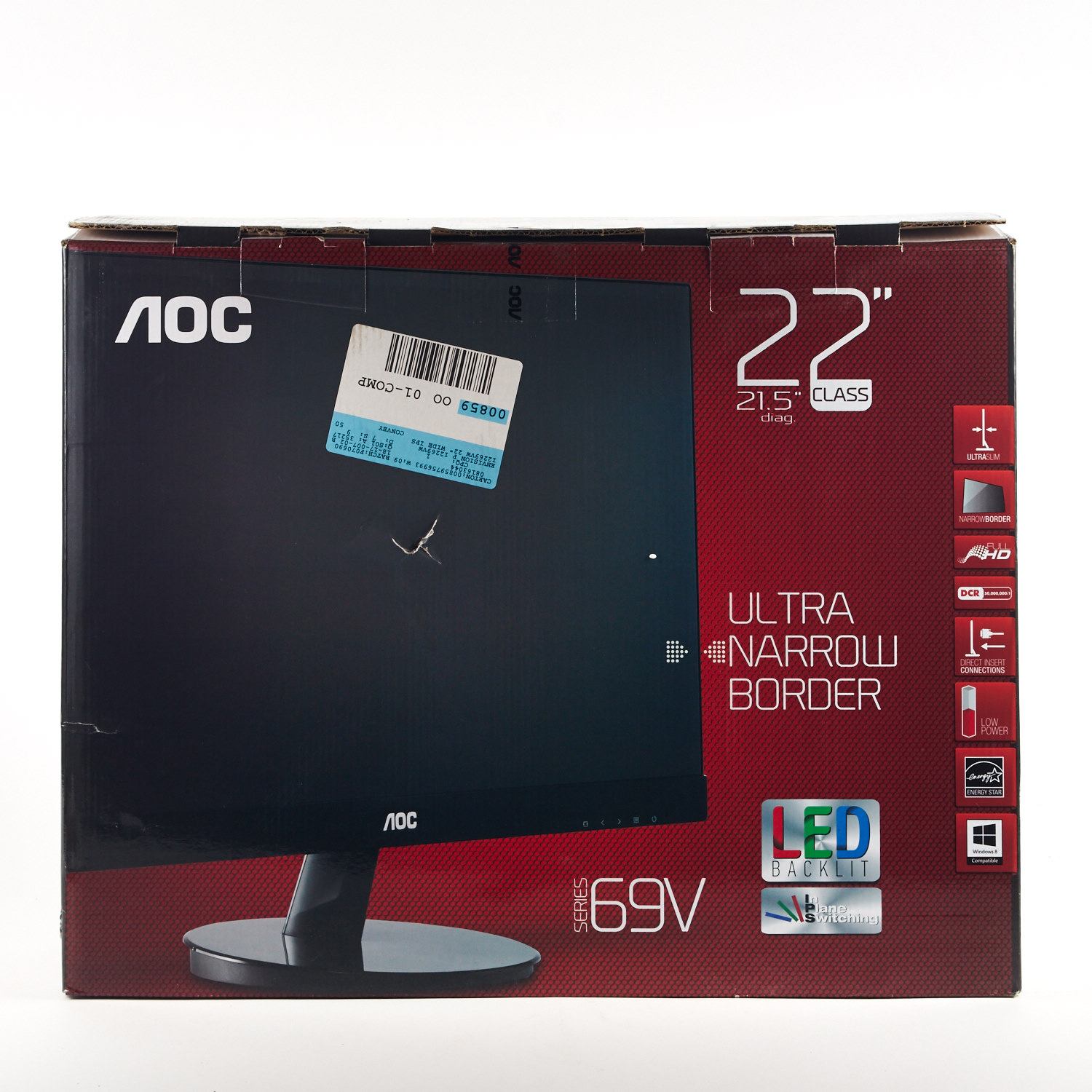AOC 22" Series 69V HD Computer Monitor
