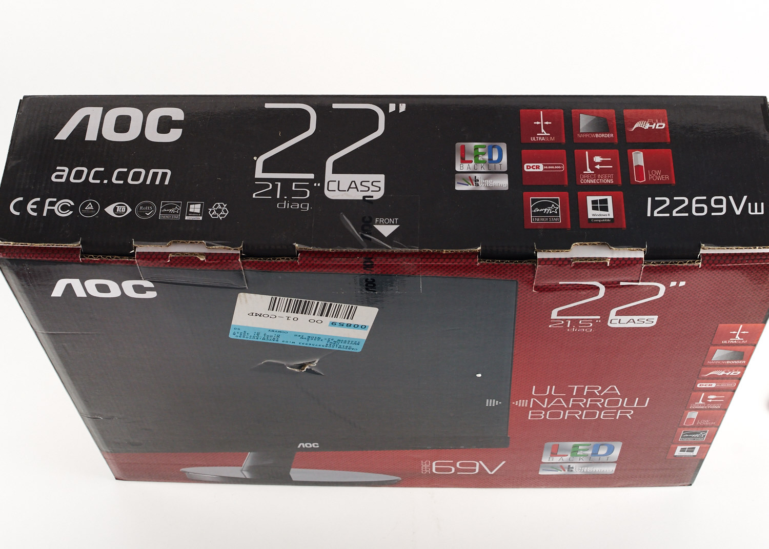 AOC 22" Series 69V HD Computer Monitor