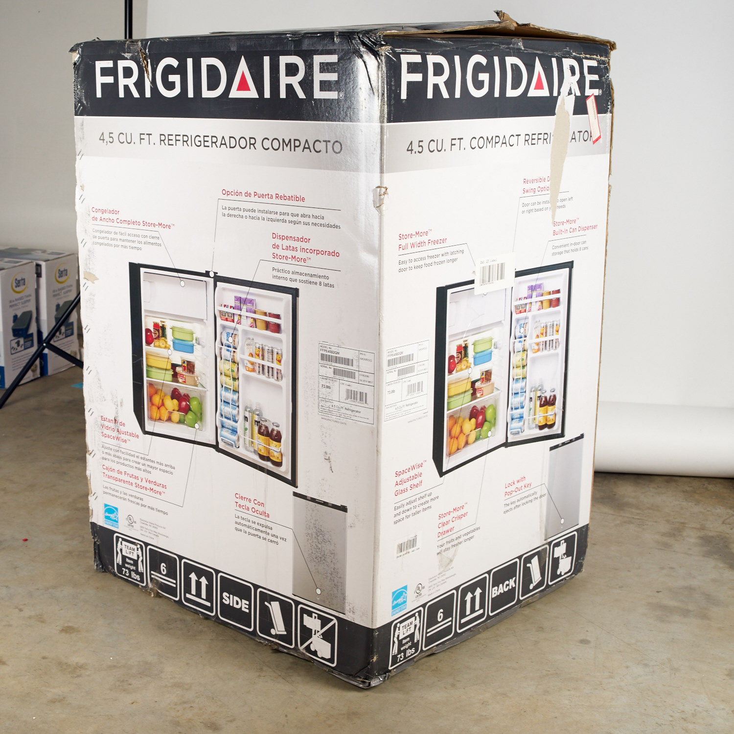 Frigidaire 4.5 Cubic Foot Compact Refrigerator