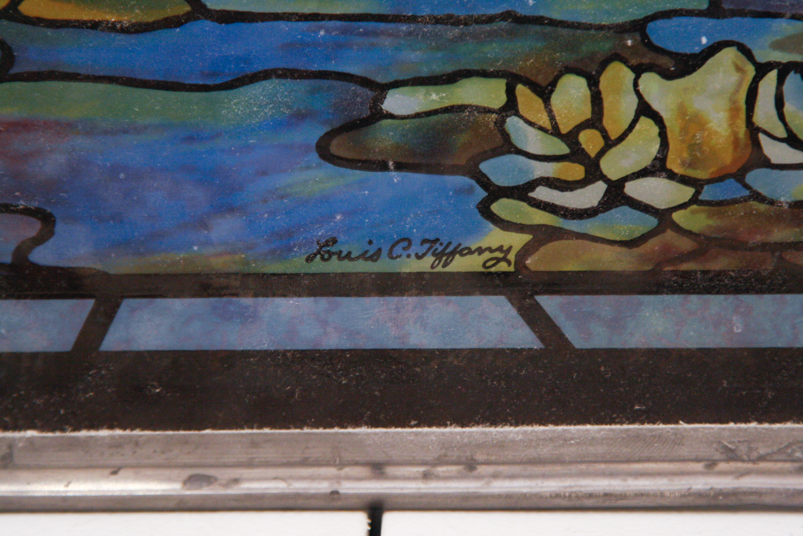 Reproduction Louis C. Tiffany Octagonal Panel