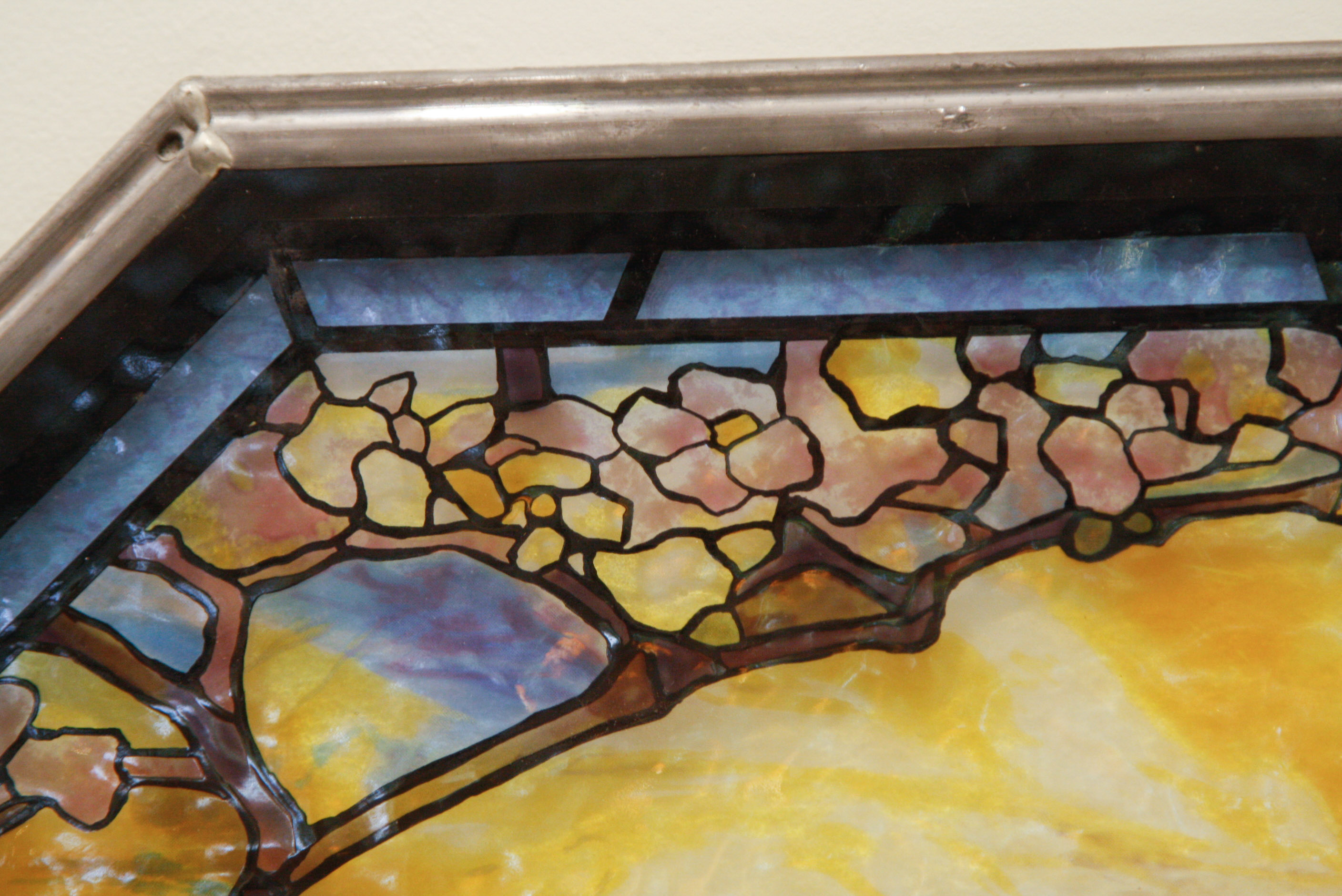 Reproduction Louis C. Tiffany Octagonal Panel