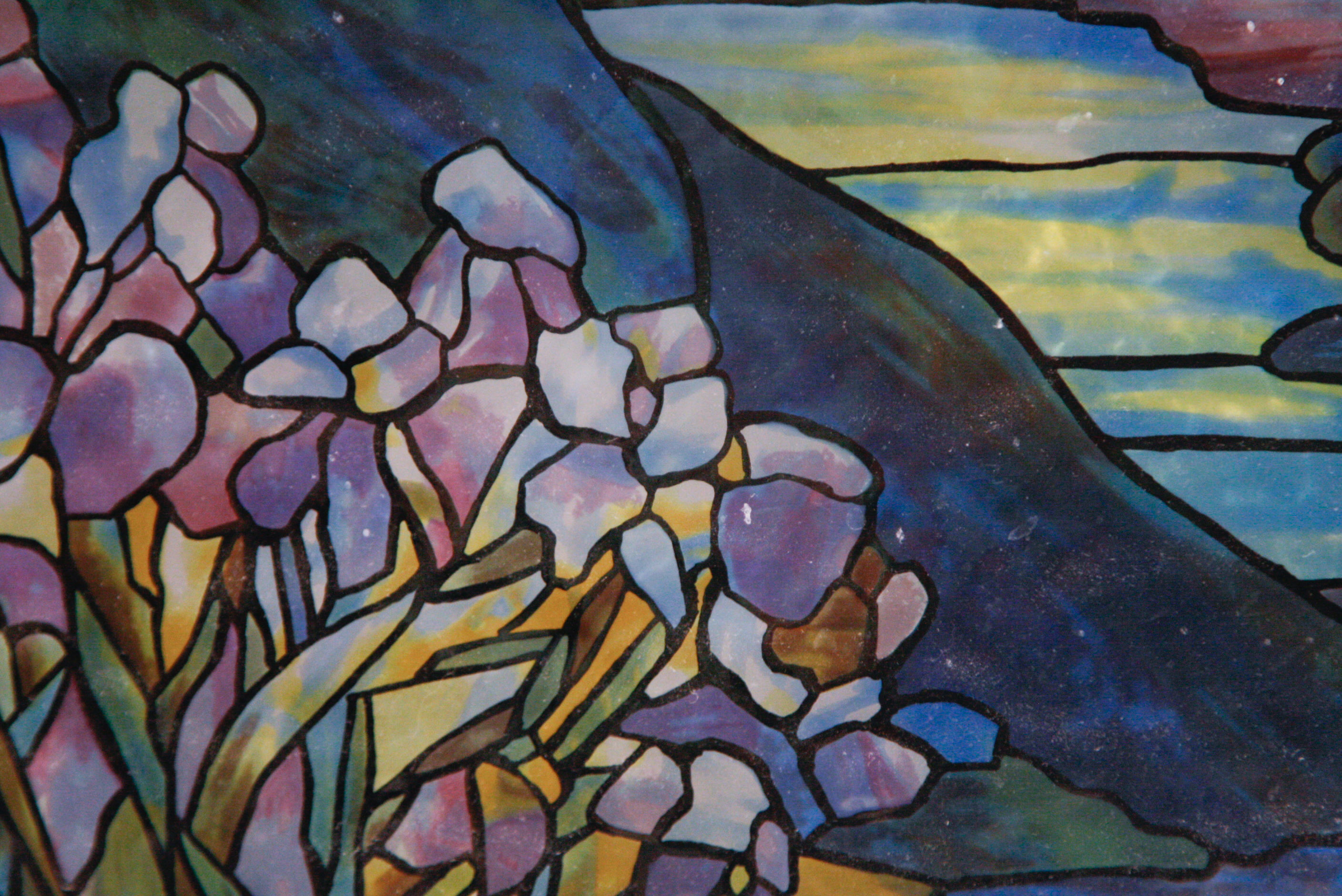 Reproduction Louis C. Tiffany Octagonal Panel