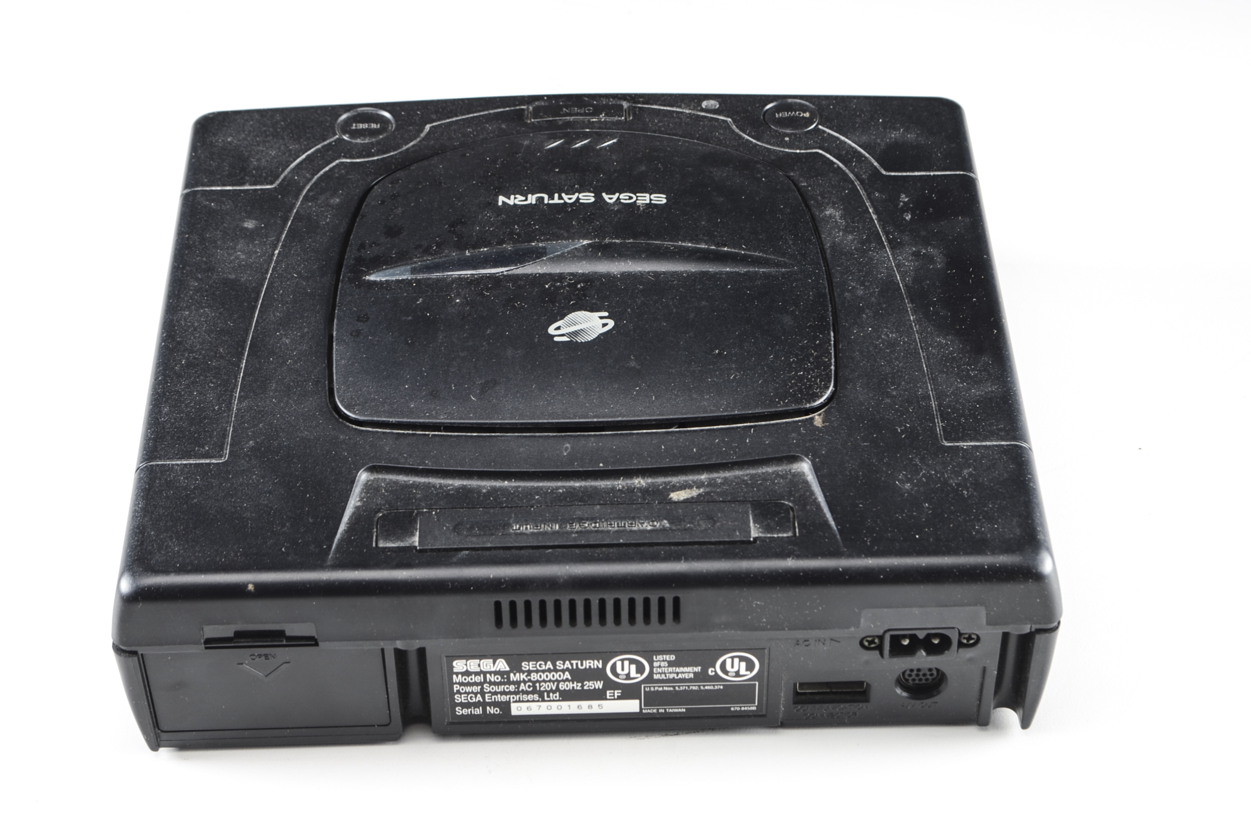 Sega Saturn Game Console with "Eye of the Beholder"