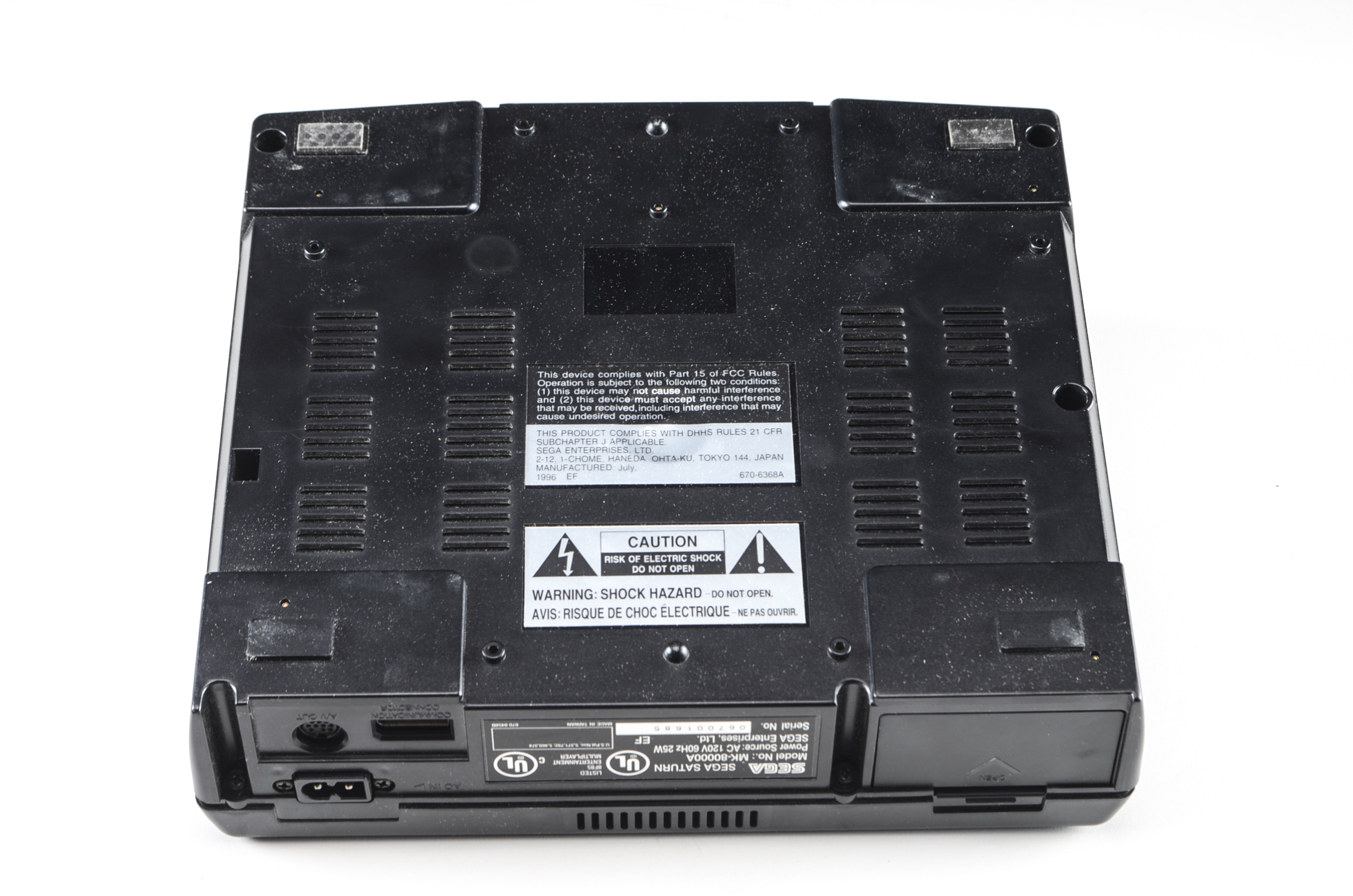 Sega Saturn Game Console with "Eye of the Beholder"