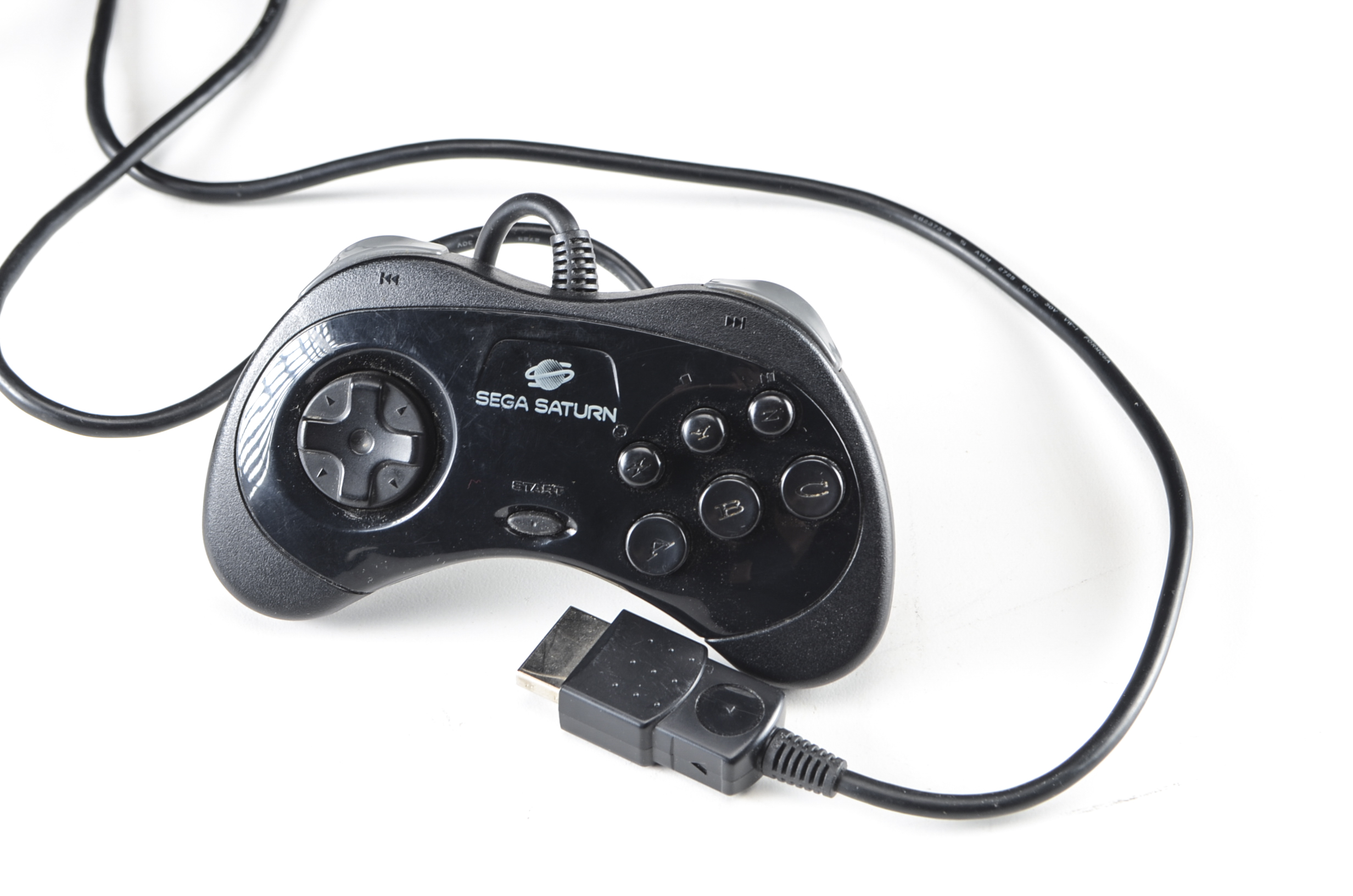 Sega Saturn Game Console with "Eye of the Beholder"