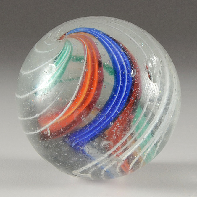 Vintage Large Swirl Marbles