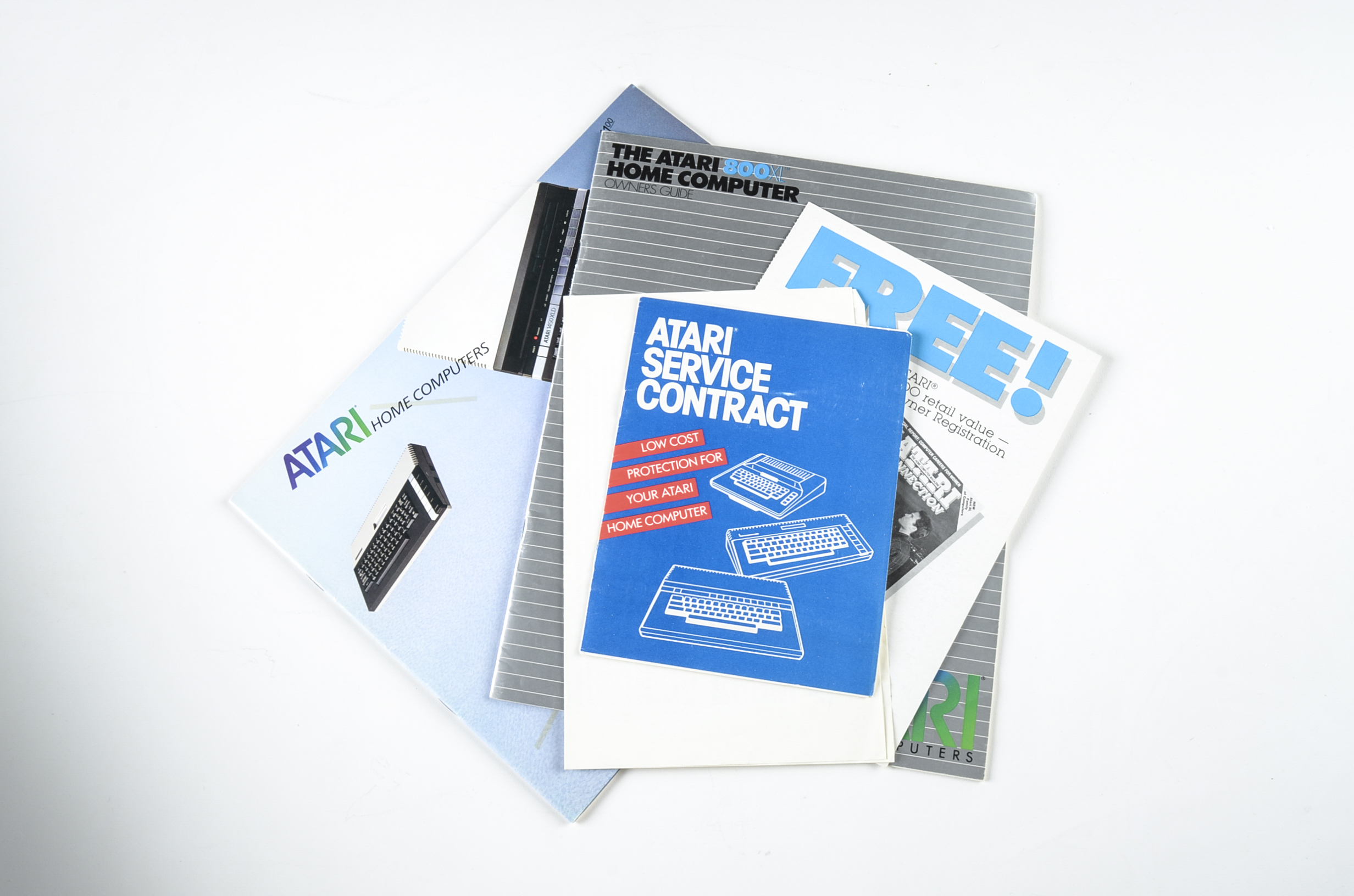 Pair of Atari 800XL Home Computer