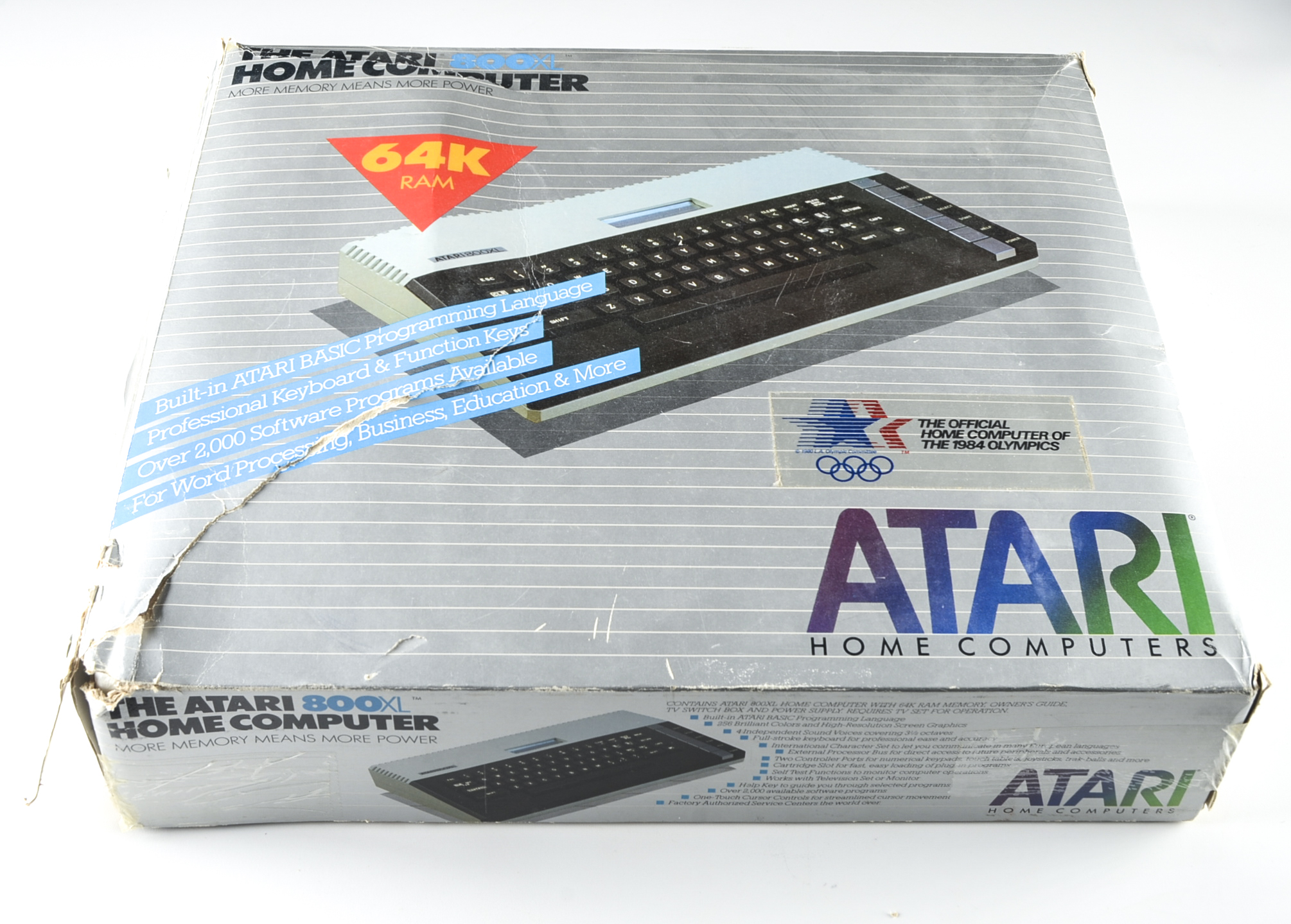 Pair of Atari 800XL Home Computer