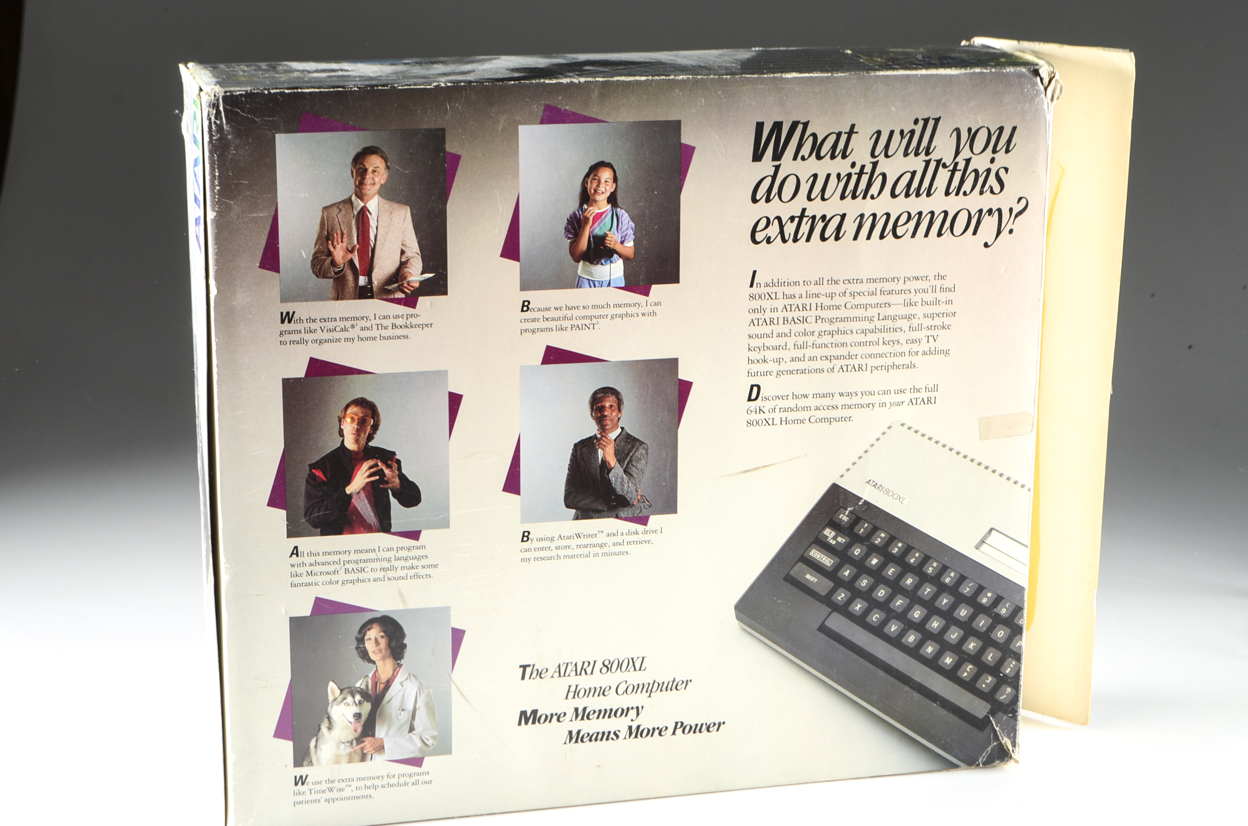 Pair of Atari 800XL Home Computer