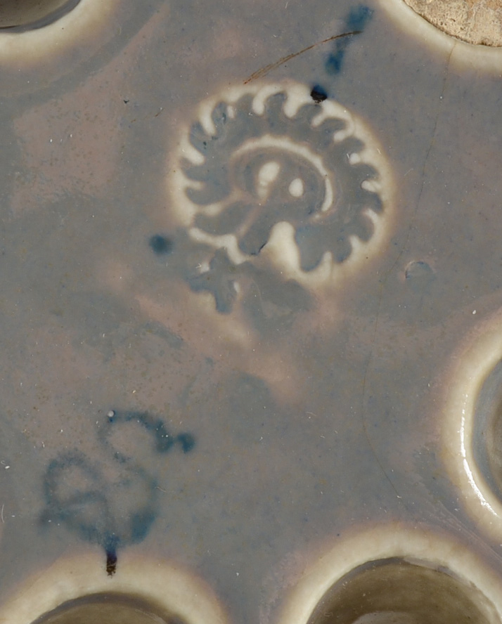 Rookwood Pottery Signed "Sara Sax" Frog Flower Holder